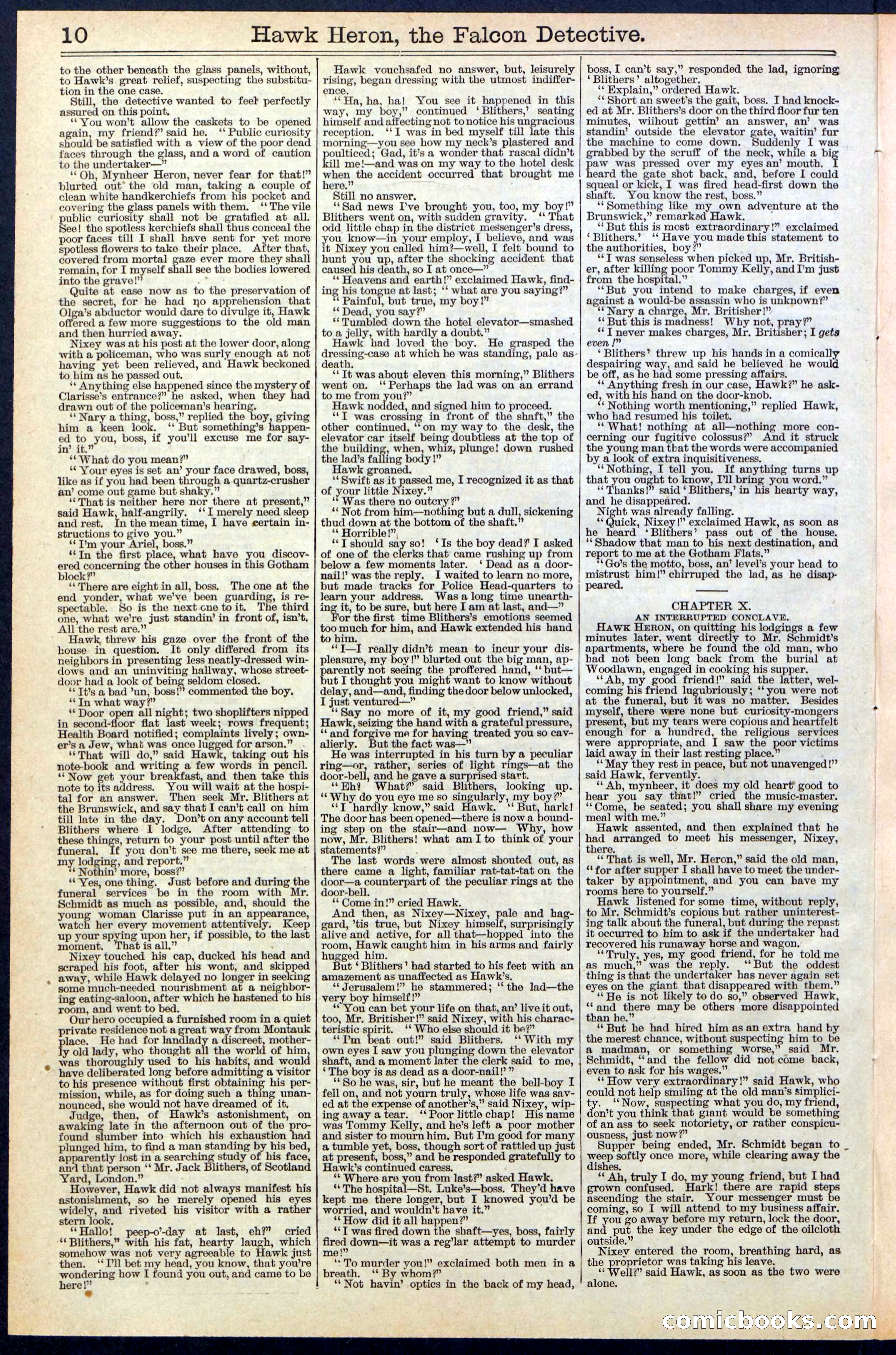 Beadle's Dime Library No. 386 — page 10 of 32