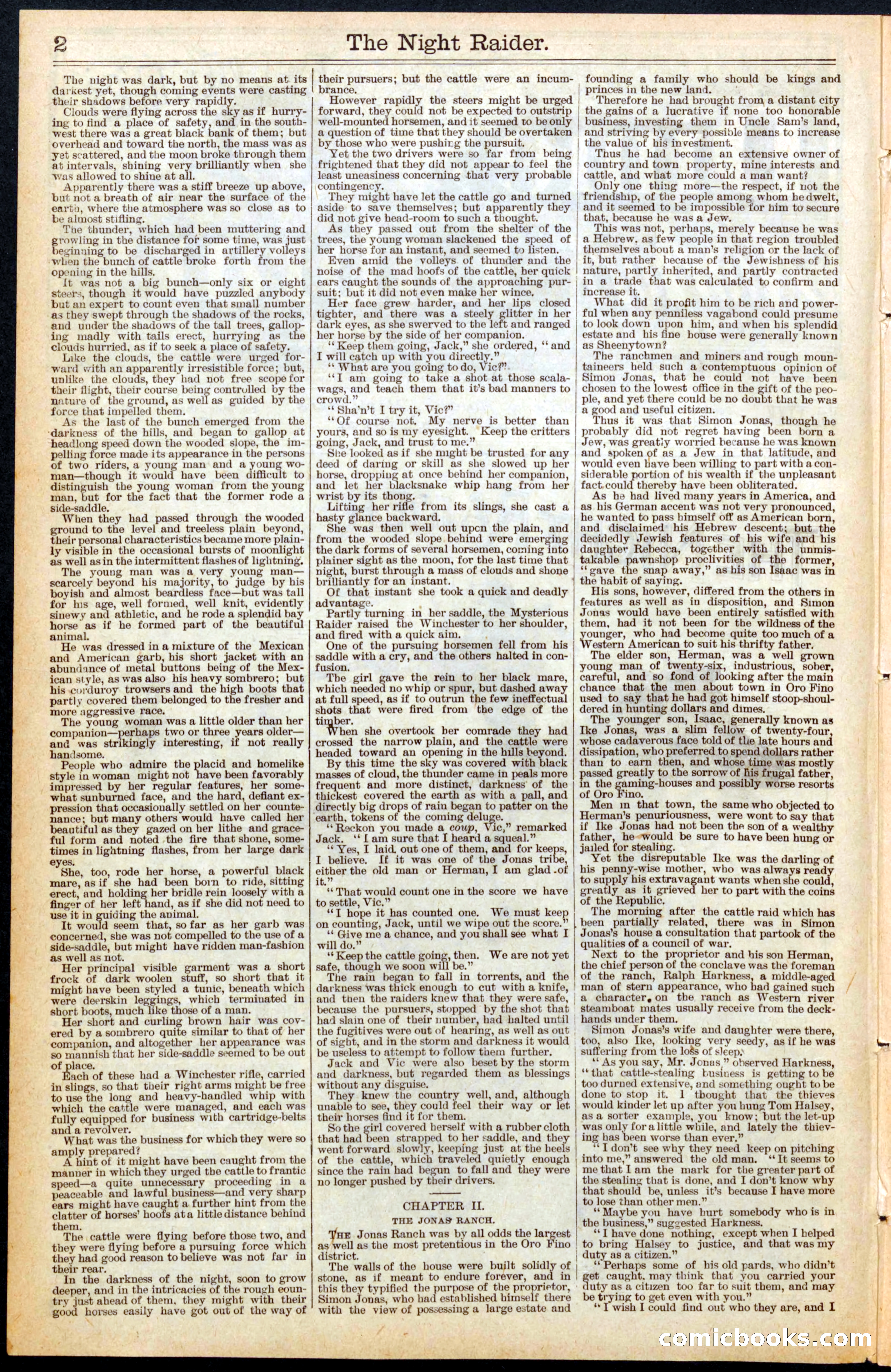 Beadle's New York Dime Library, No. 454 — page 2 of 32