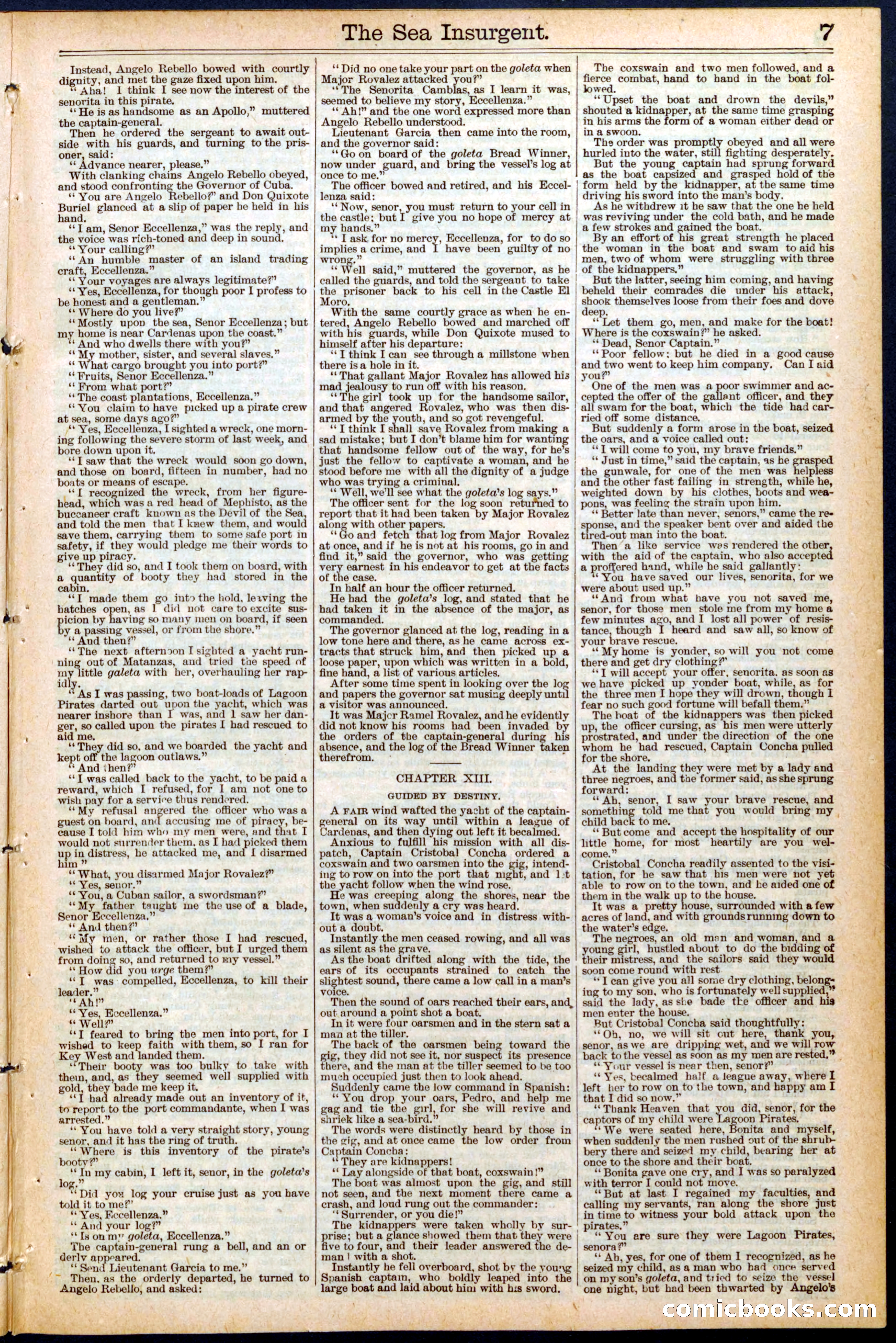 Beadle's New York Dime Library No. 457 — page 7 of 32
