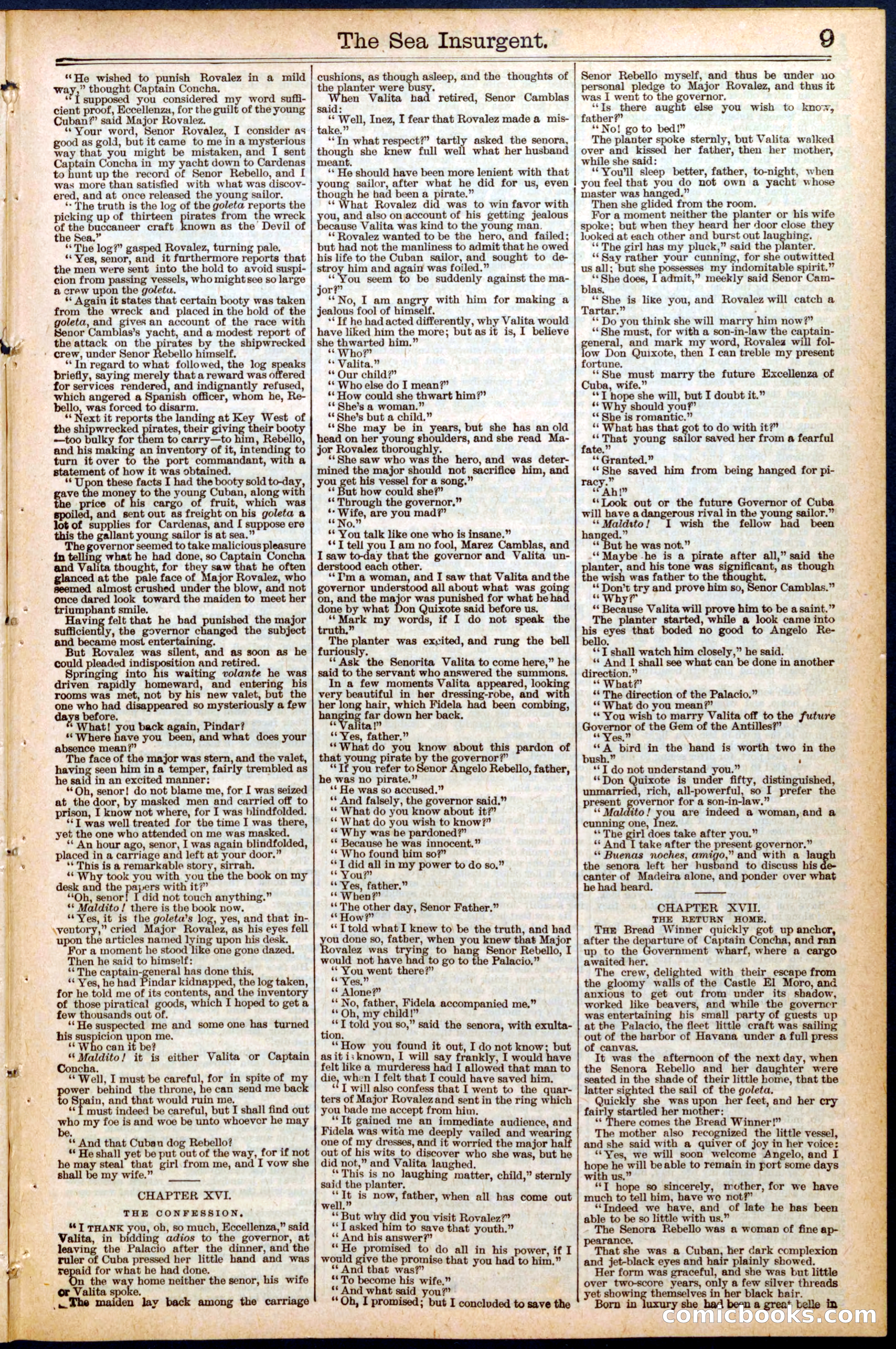 Beadle's New York Dime Library No. 457 — page 9 of 32