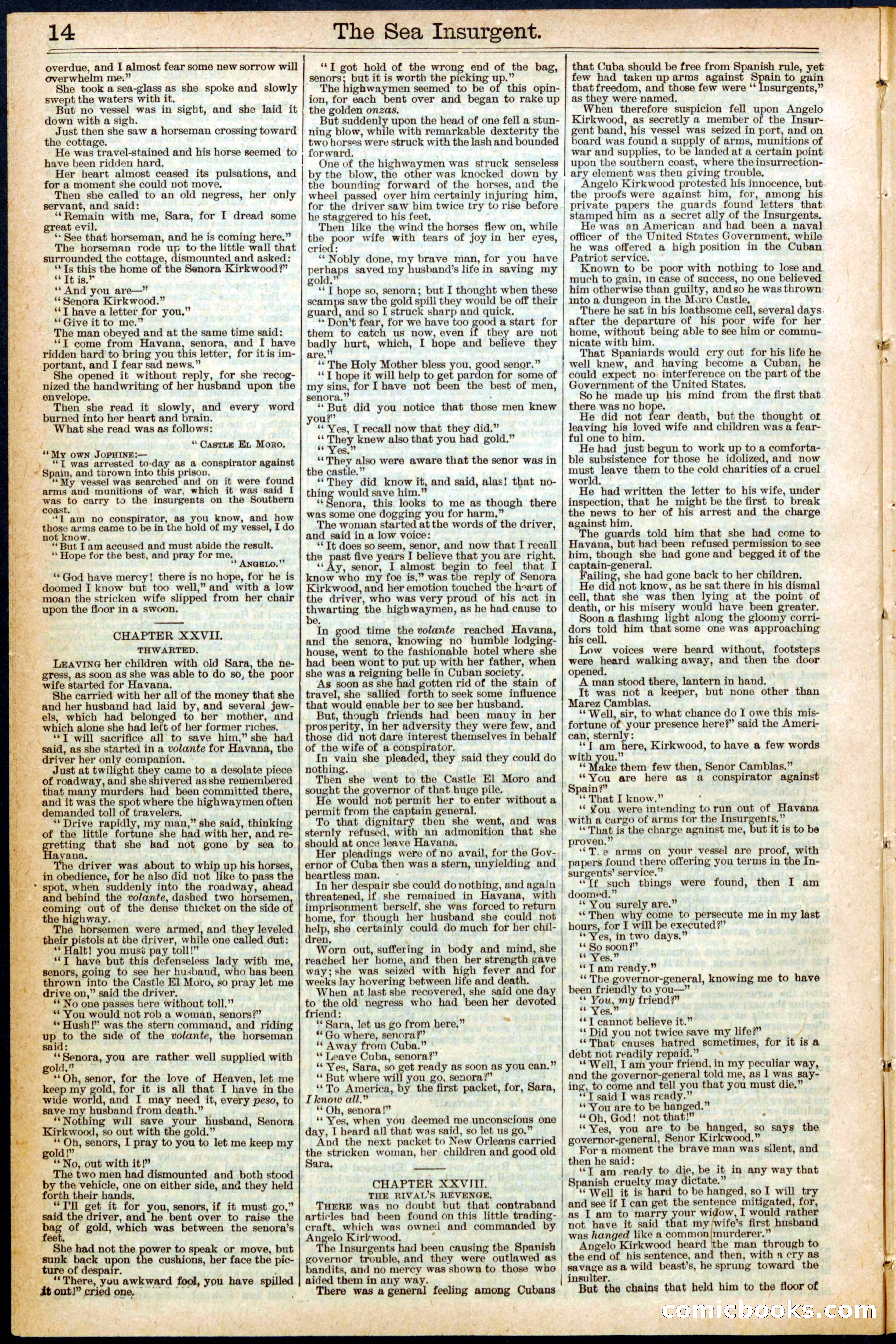Beadle's New York Dime Library No. 457 — page 14 of 32