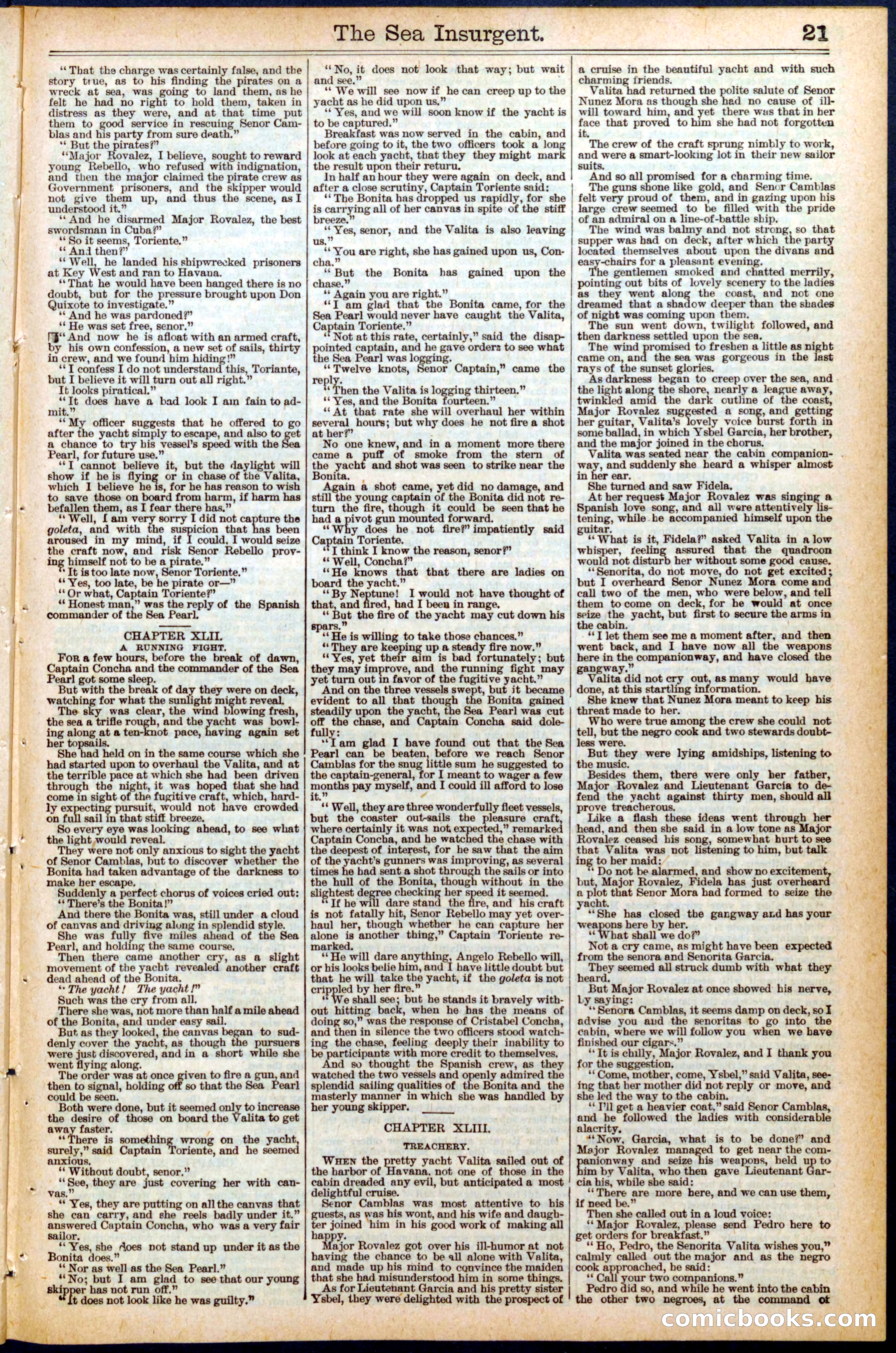 Beadle's New York Dime Library No. 457 — page 21 of 32