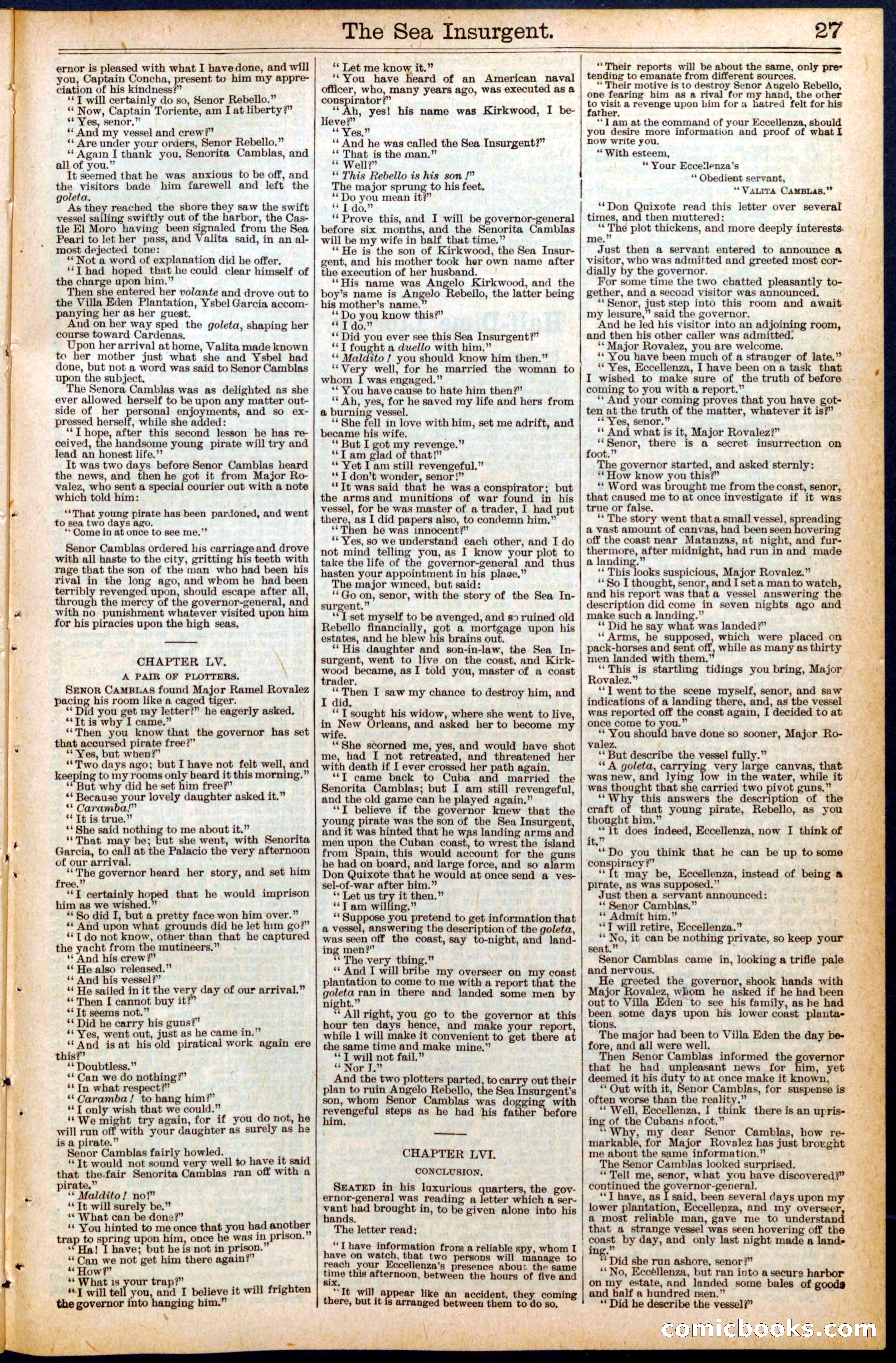 Beadle's New York Dime Library No. 457 — page 27 of 32