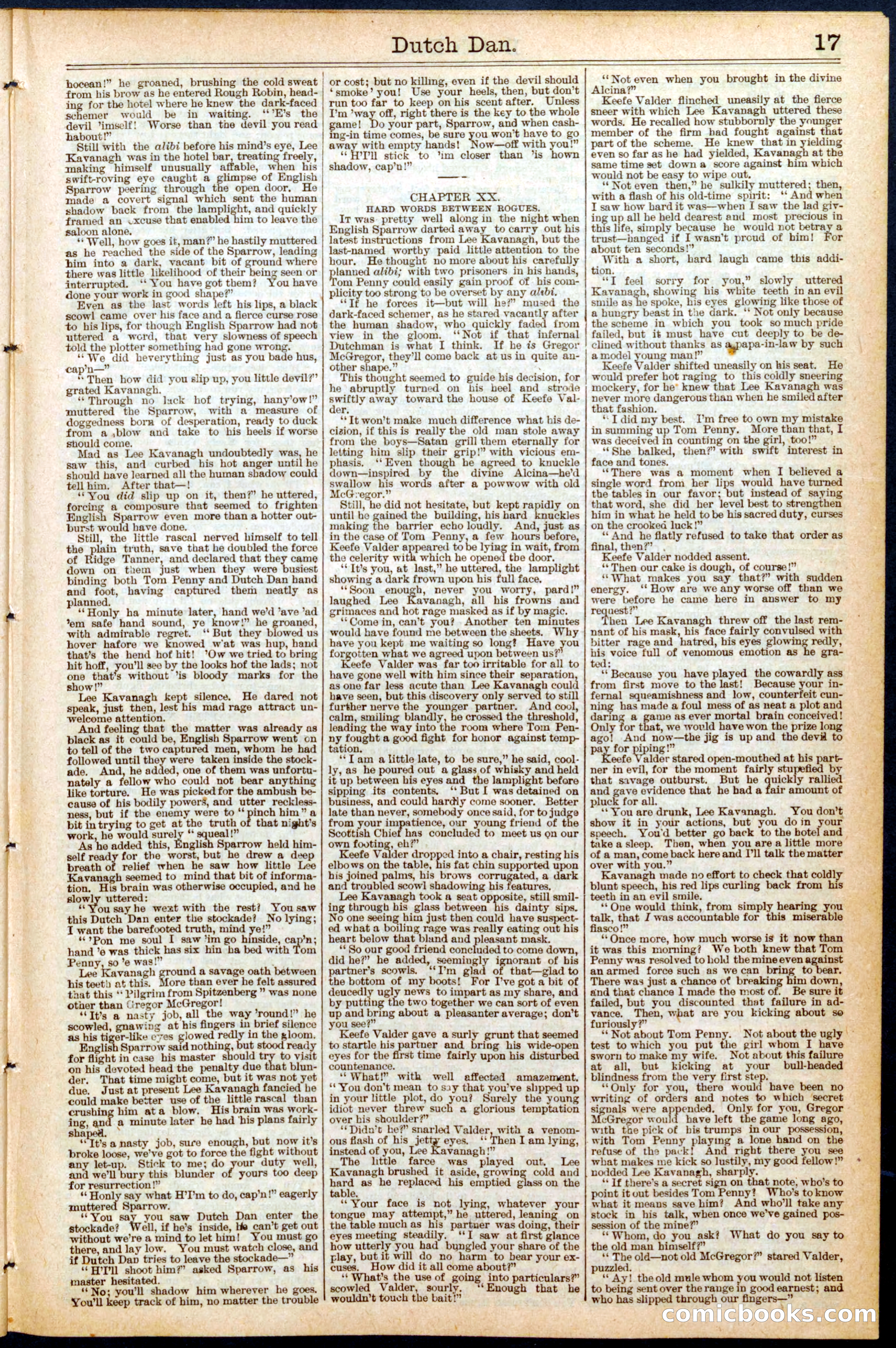 Beadle's Dime Library No. 458 — page 17 of 32