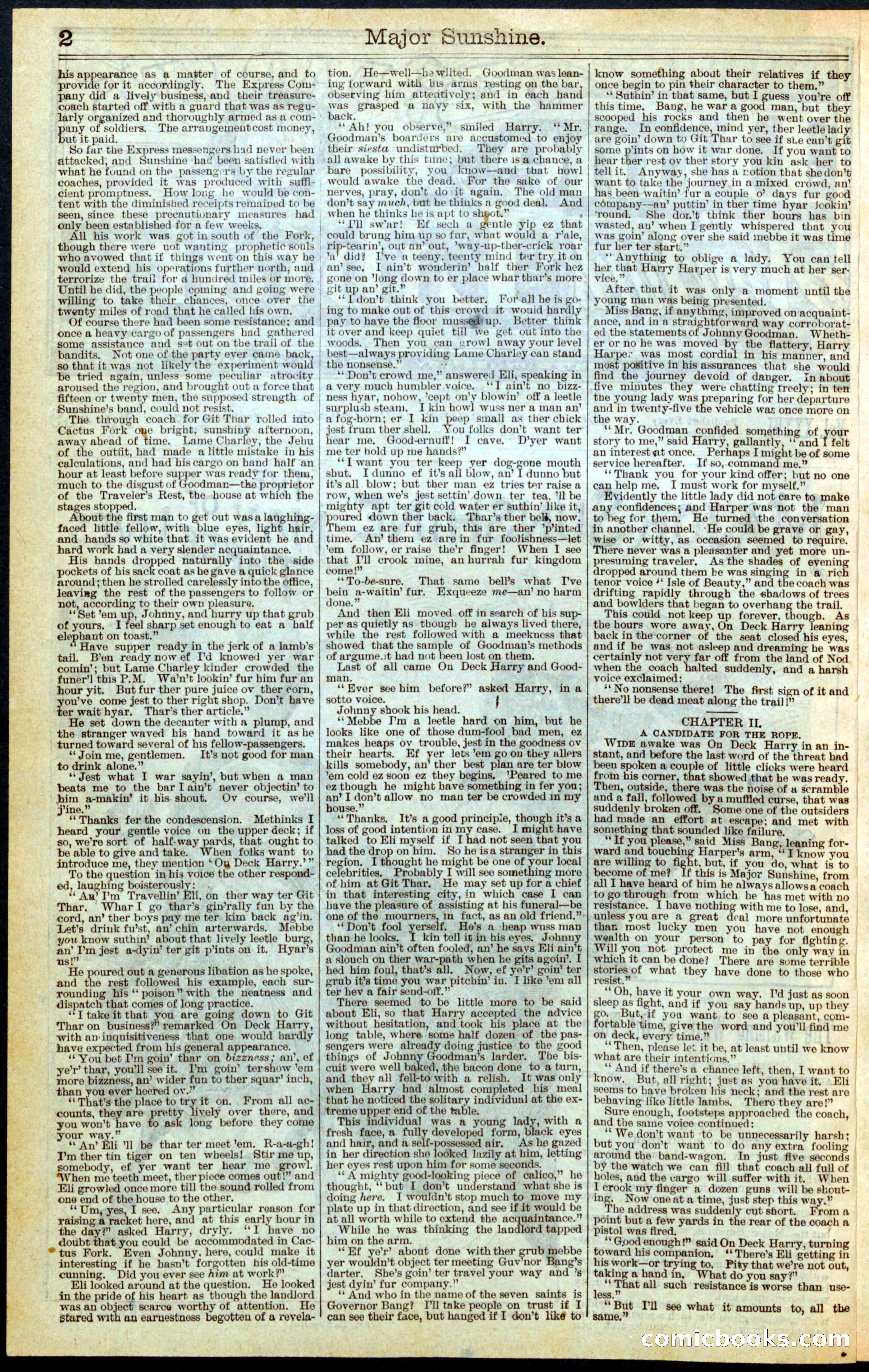 Beadle's New York Dime Library, No. 459 — page 2 of 32