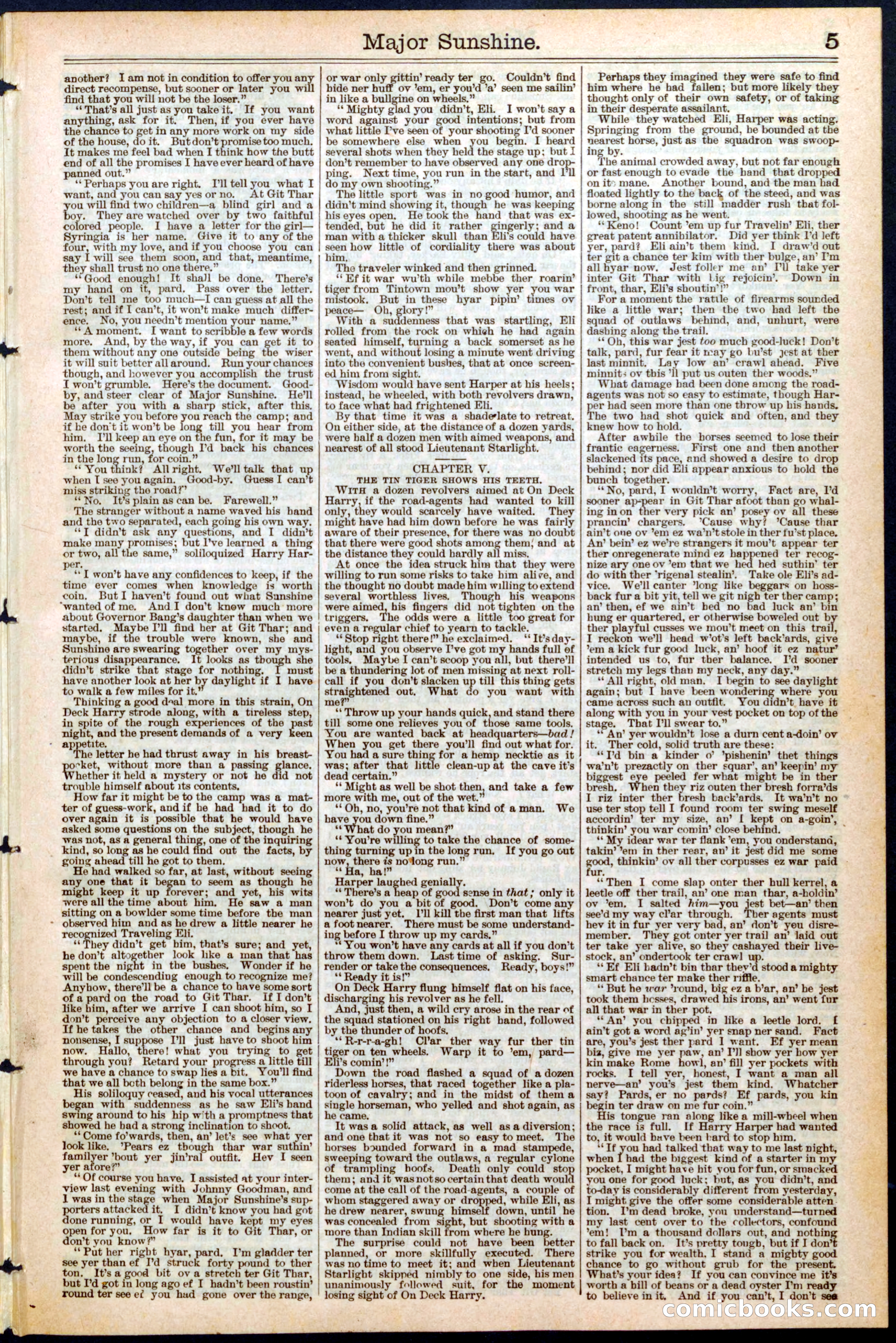 Beadle's New York Dime Library, No. 459 — page 5 of 32