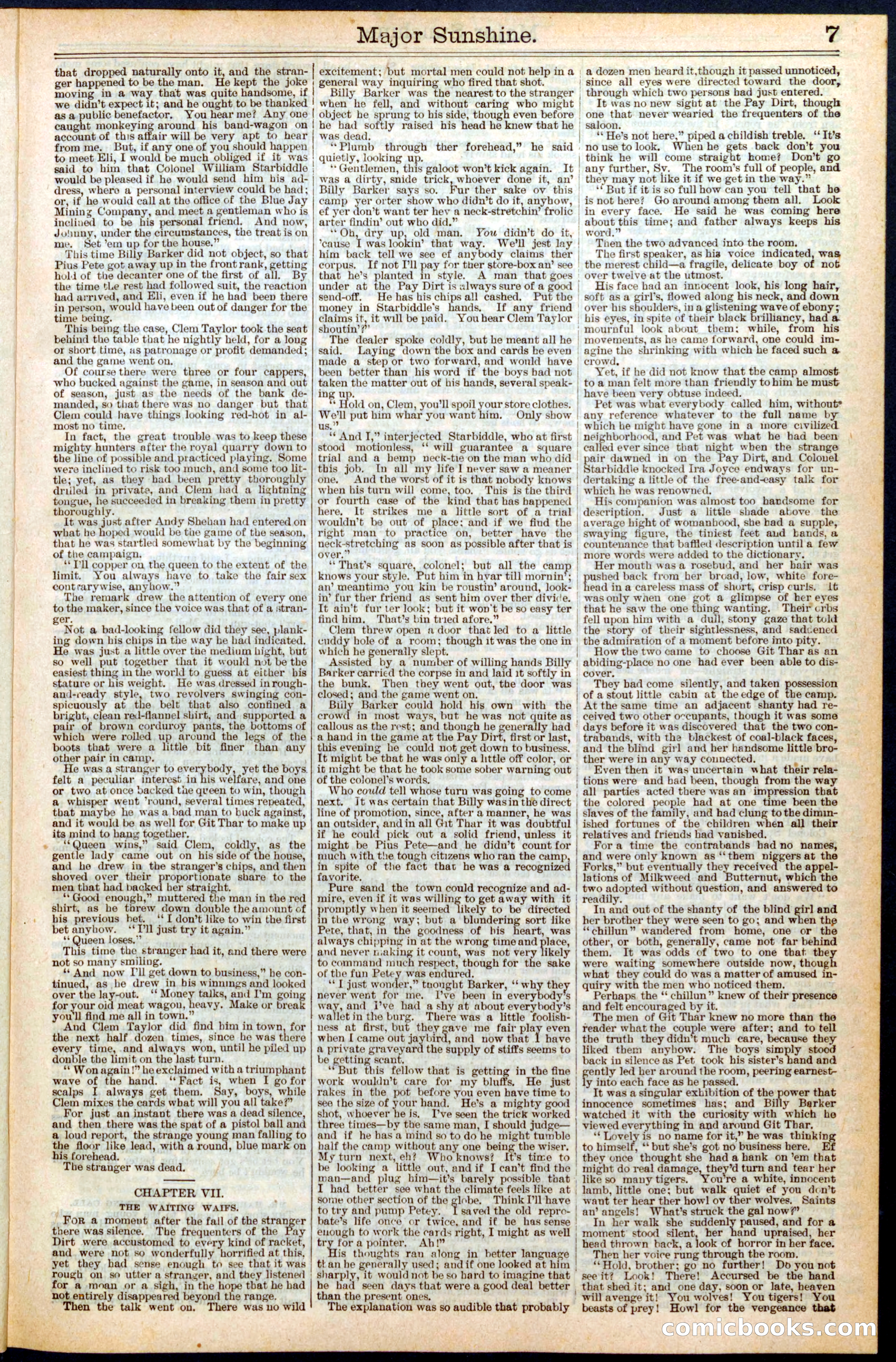 Beadle's New York Dime Library, No. 459 — page 7 of 32