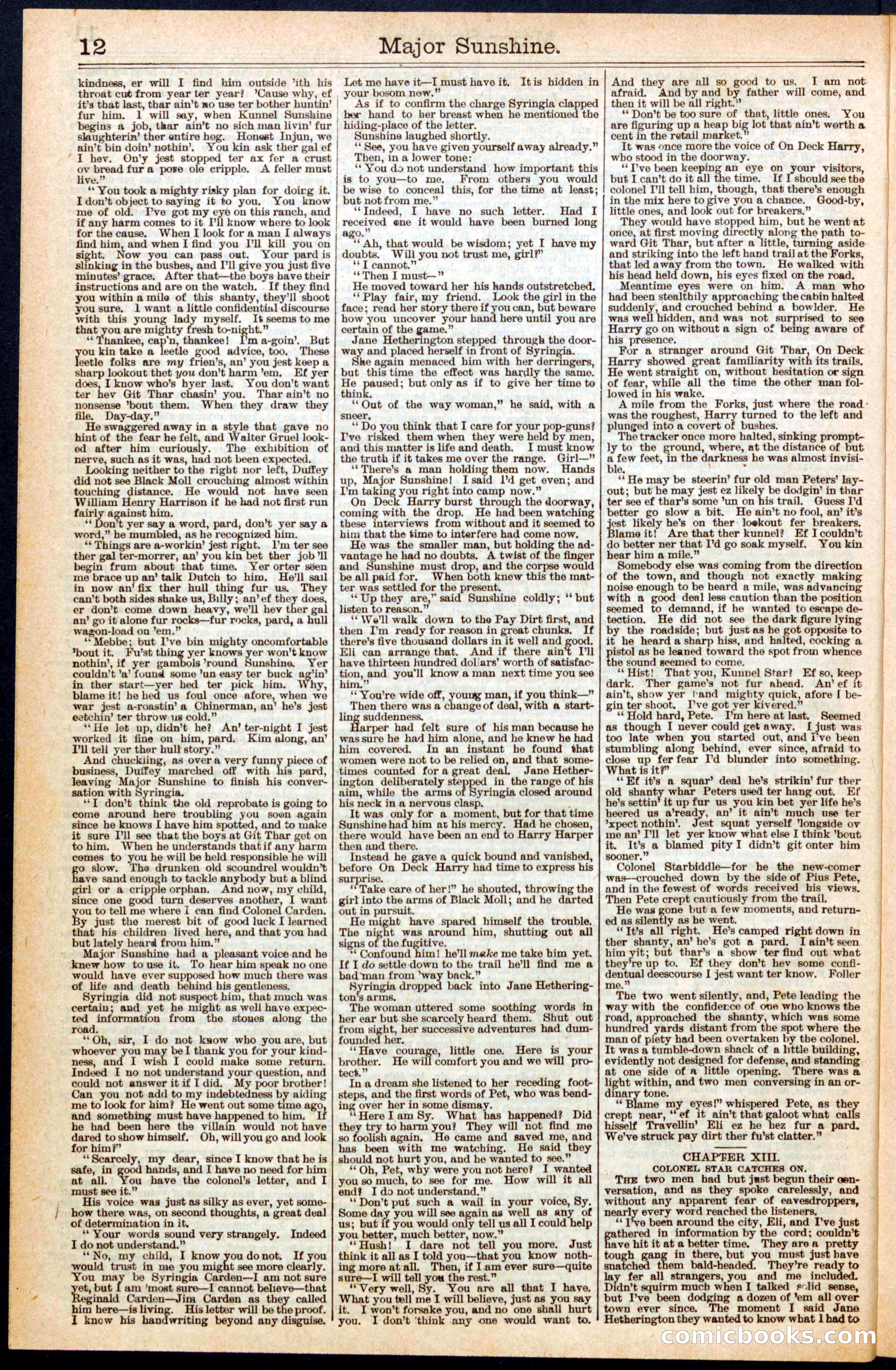 Beadle's New York Dime Library, No. 459 — page 12 of 32