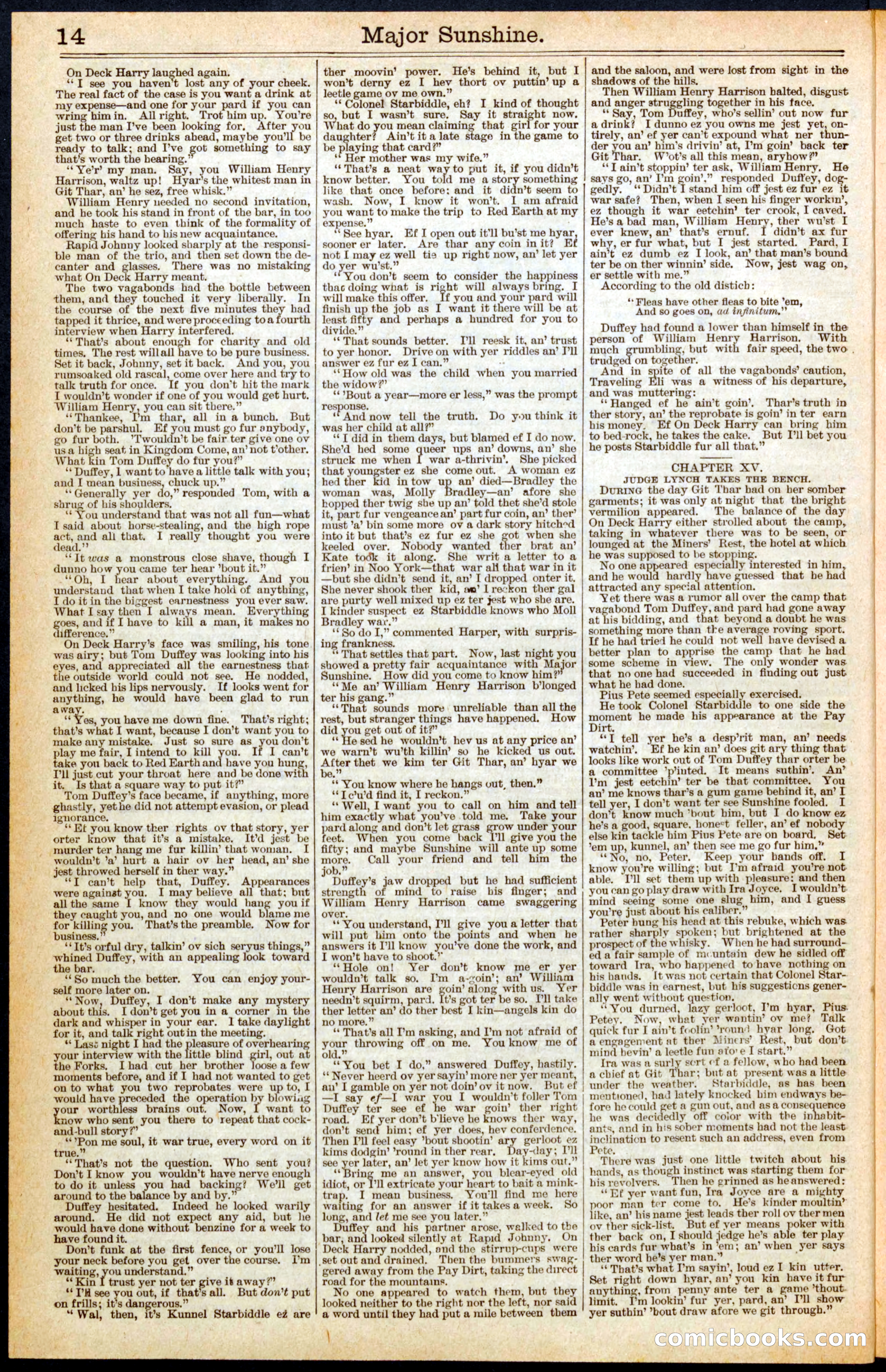 Beadle's New York Dime Library, No. 459 — page 14 of 32