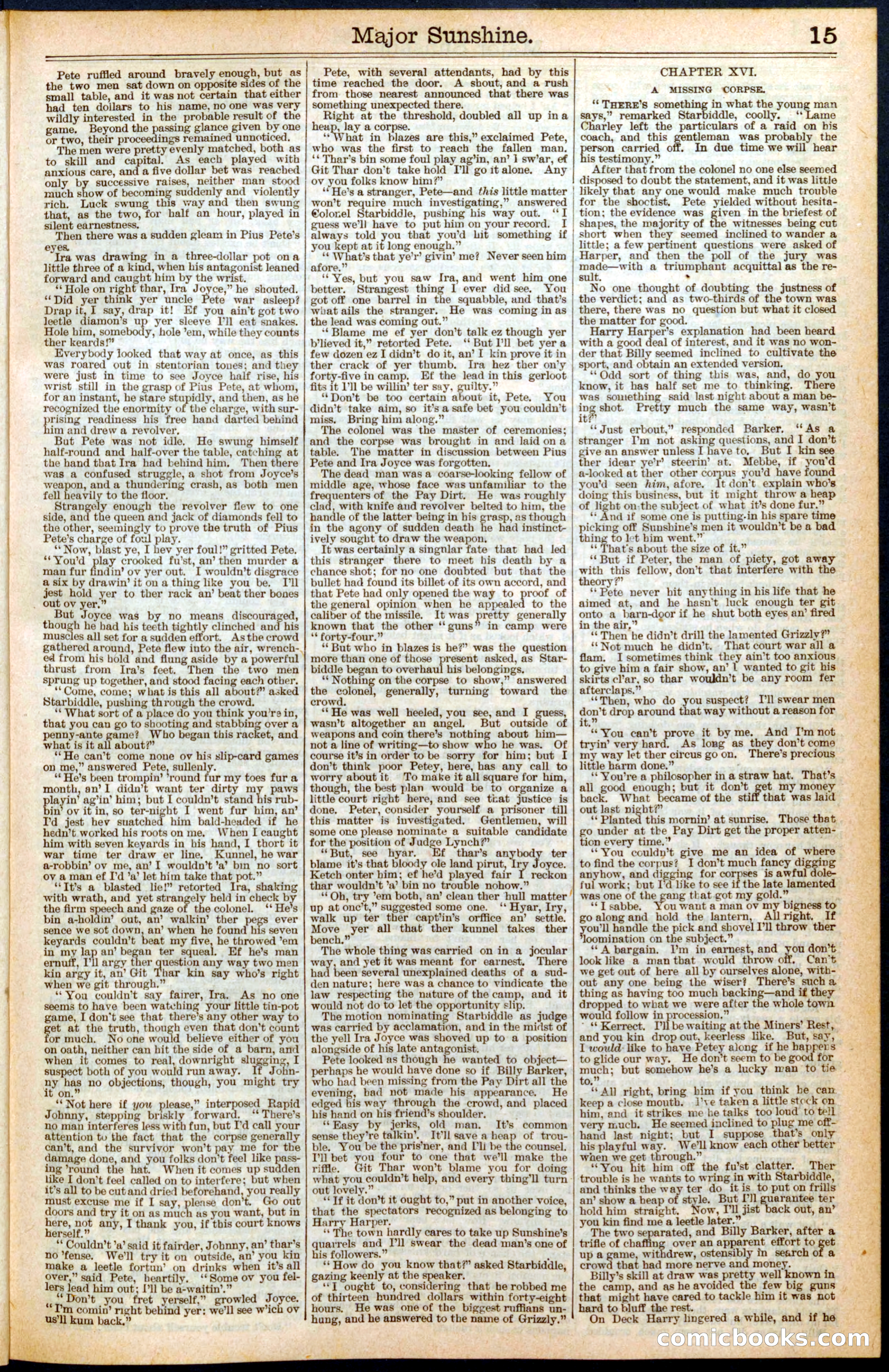 Beadle's New York Dime Library, No. 459 — page 15 of 32