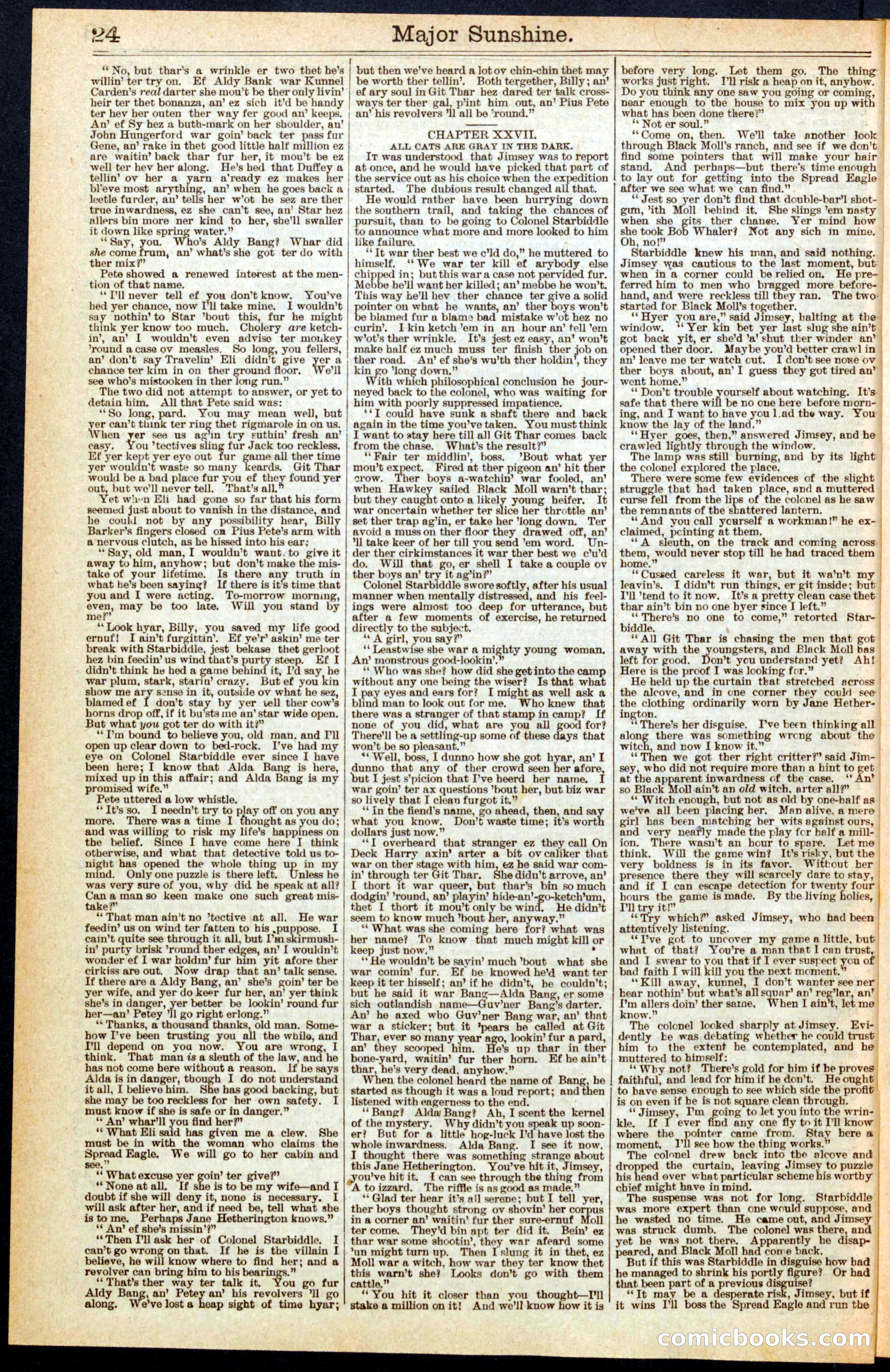 Beadle's New York Dime Library, No. 459 — page 24 of 32
