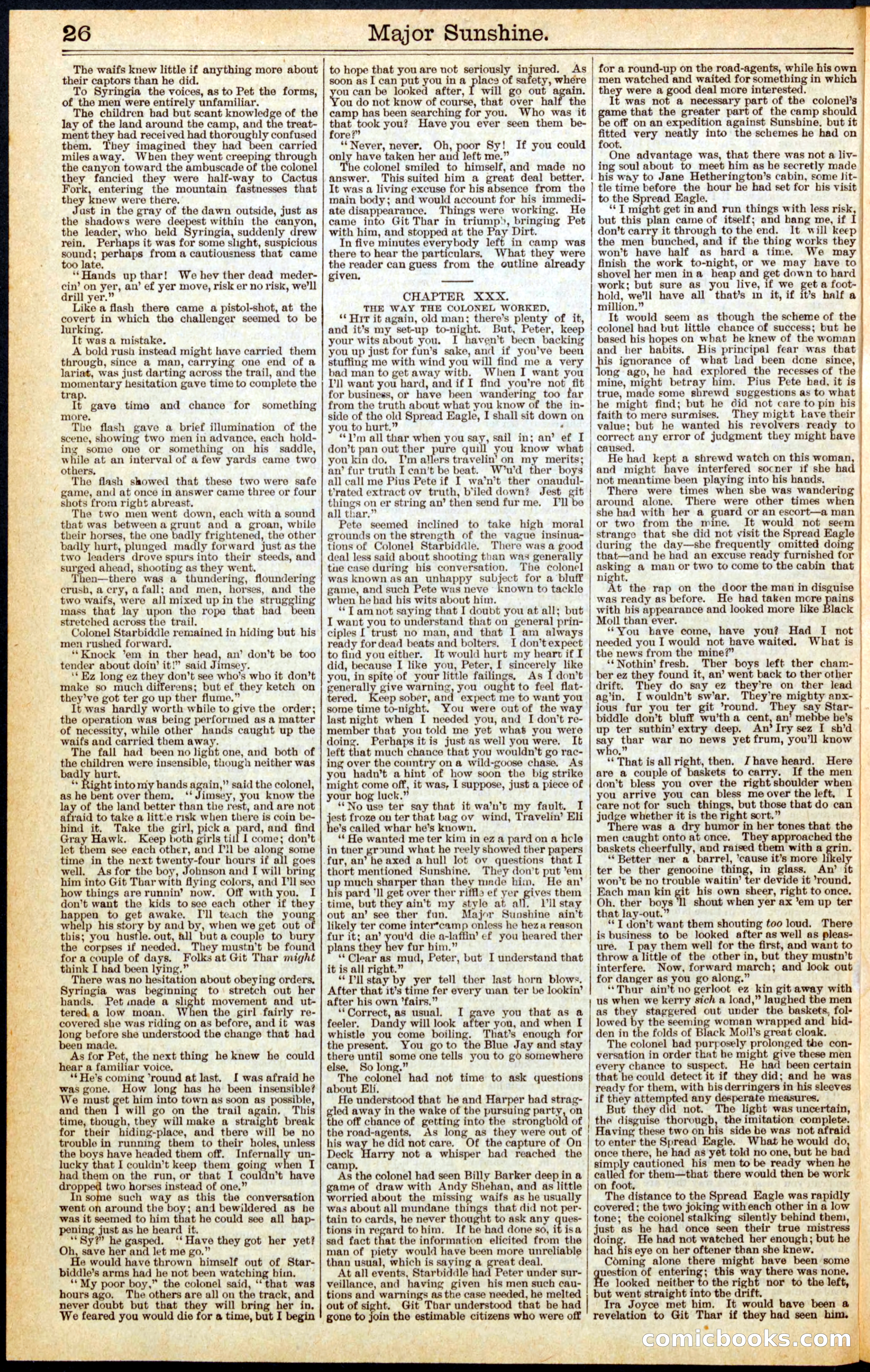 Beadle's New York Dime Library, No. 459 — page 26 of 32