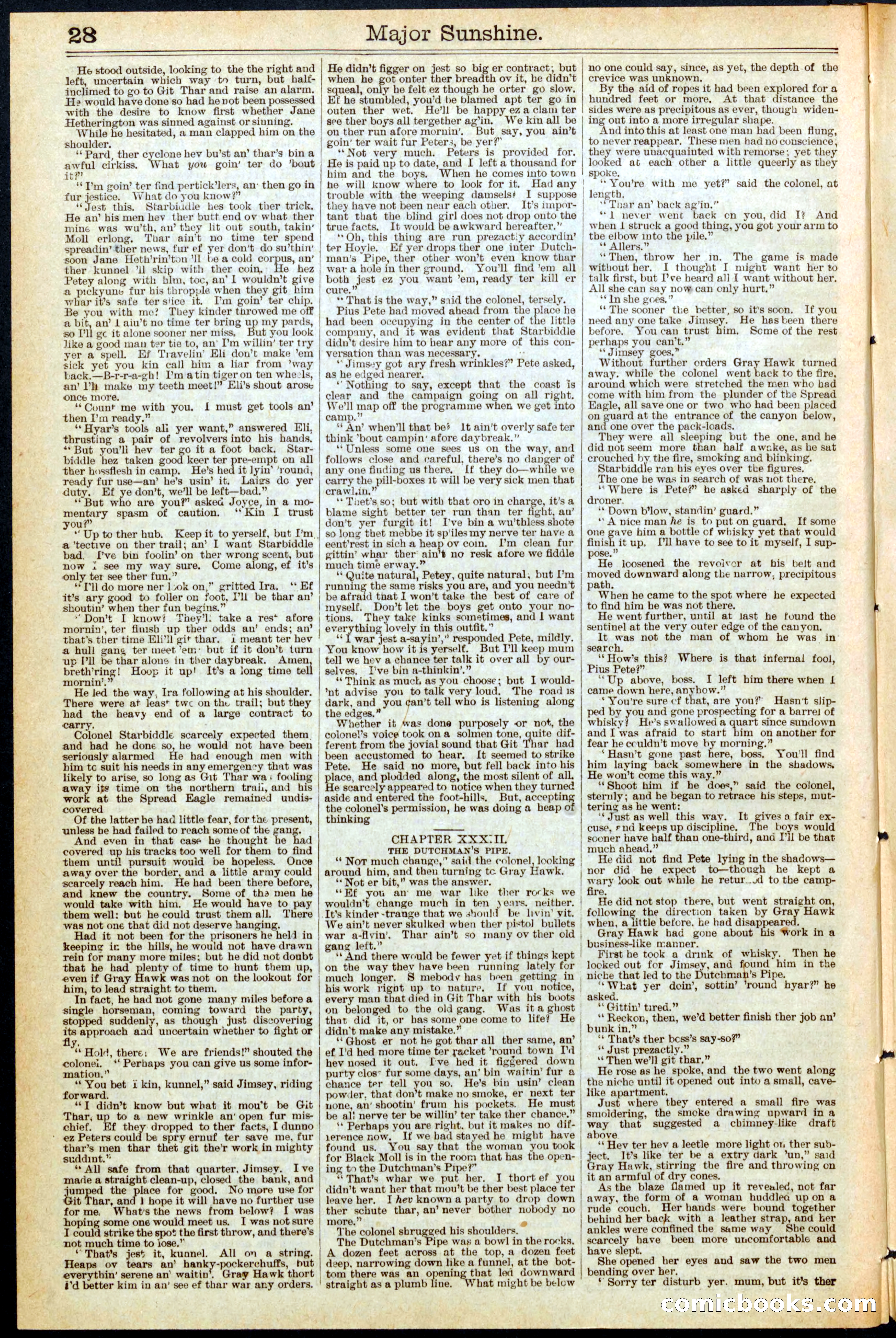 Beadle's New York Dime Library, No. 459 — page 28 of 32