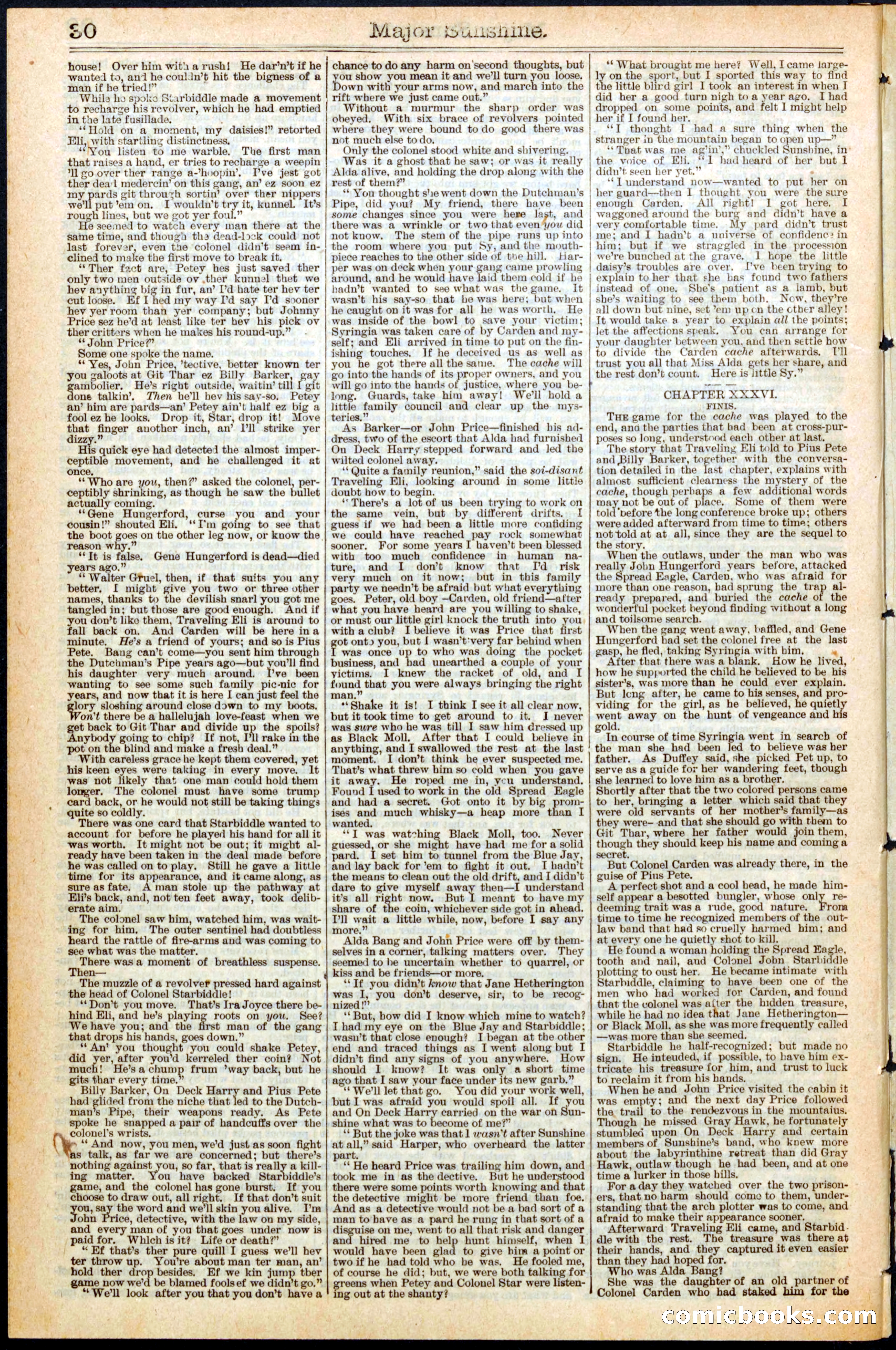 Beadle's New York Dime Library, No. 459 — page 30 of 32