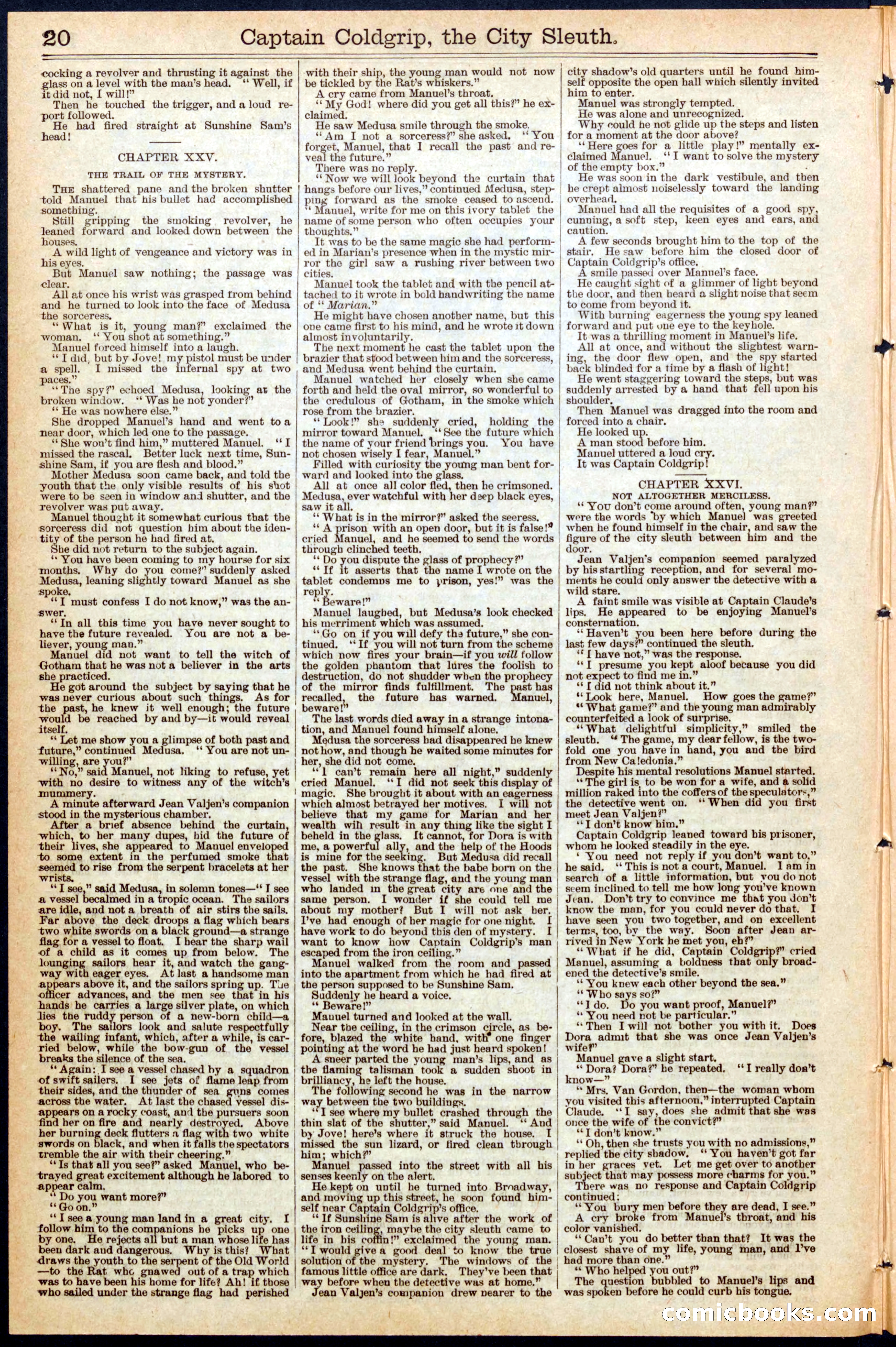 Beadle's New York Dime Library, No. 460 — page 20 of 32