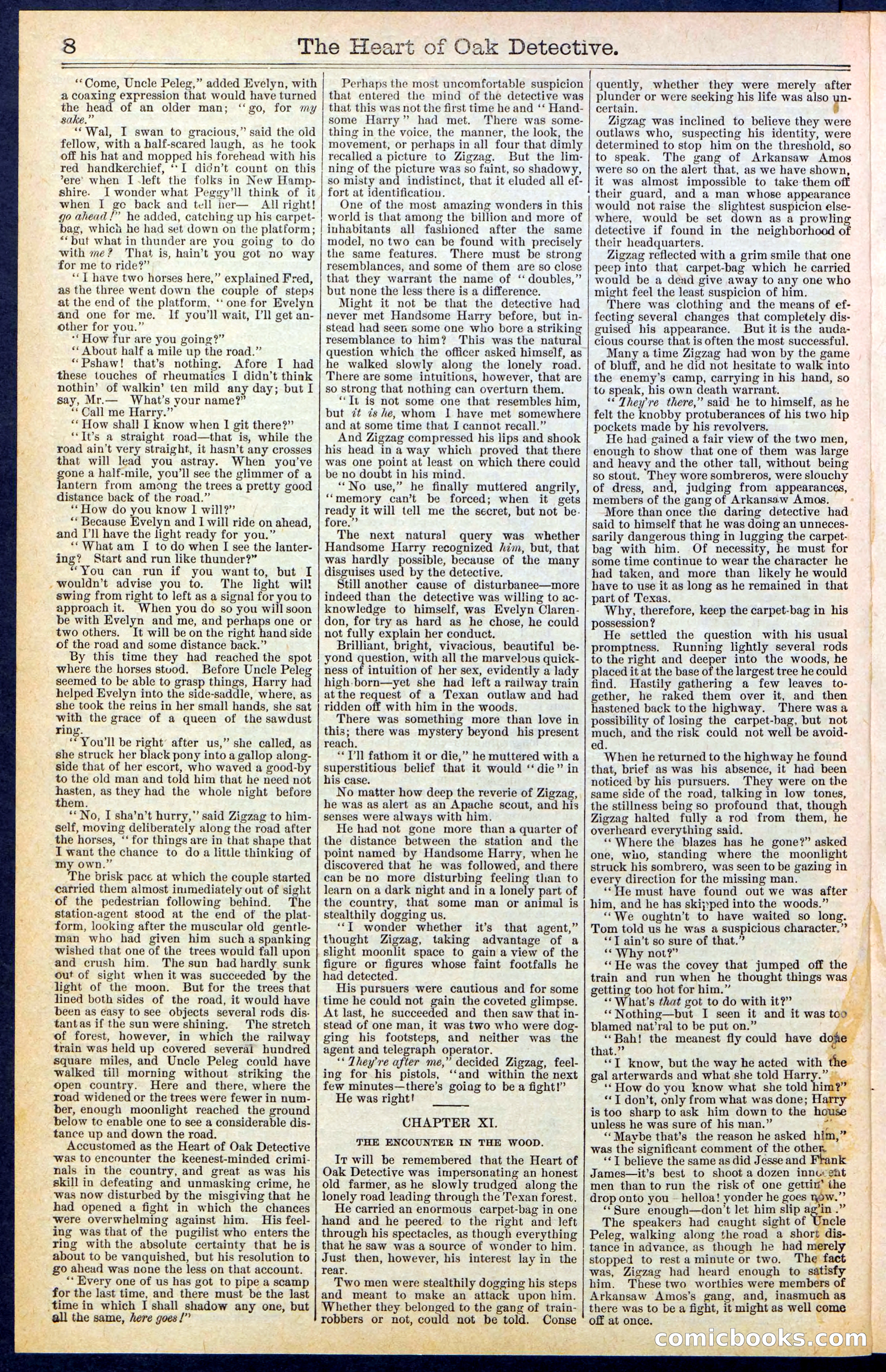 Beadle's New York Dime Library No. 471 — page 8 of 32