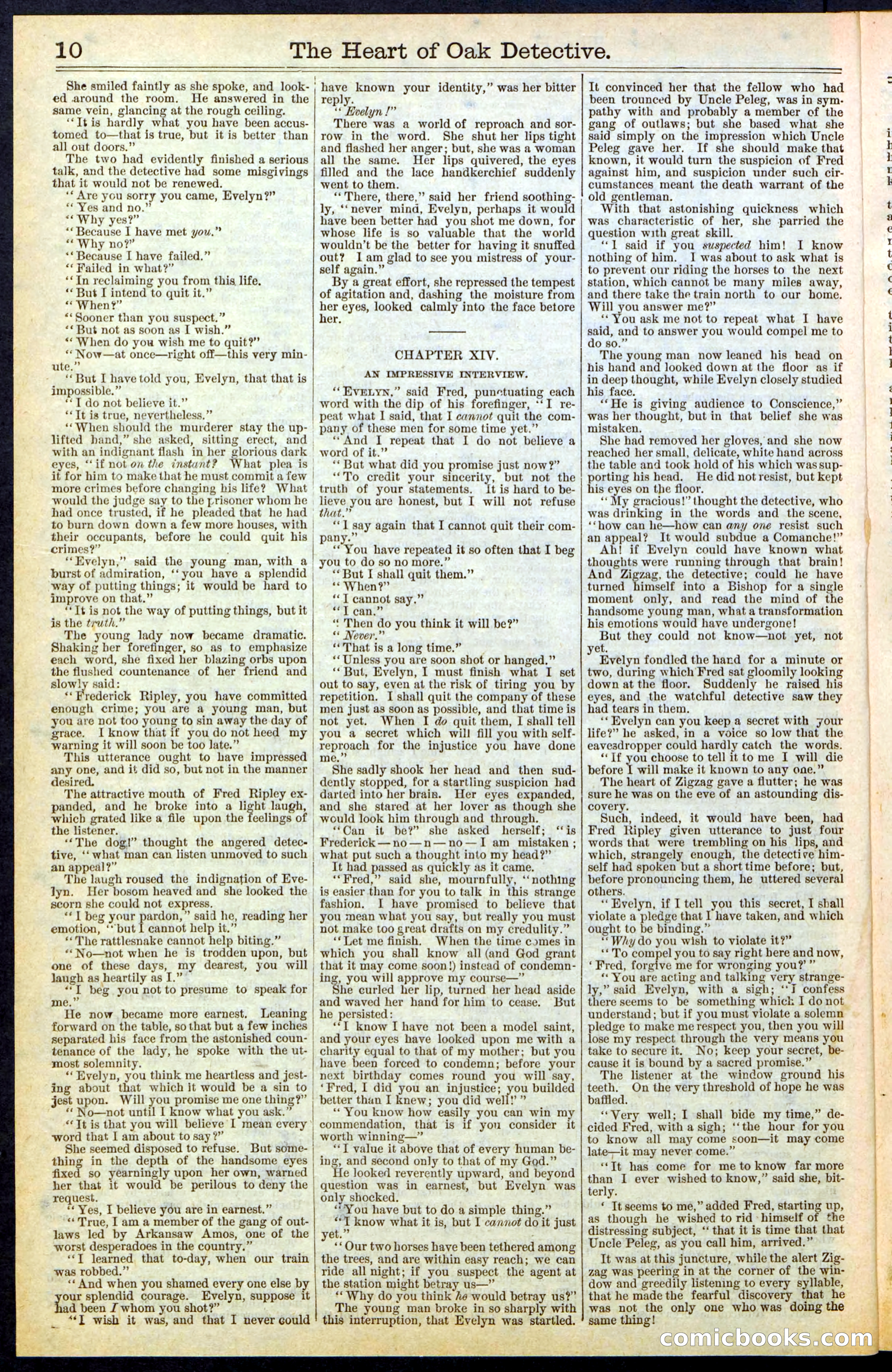 Beadle's New York Dime Library No. 471 — page 10 of 32