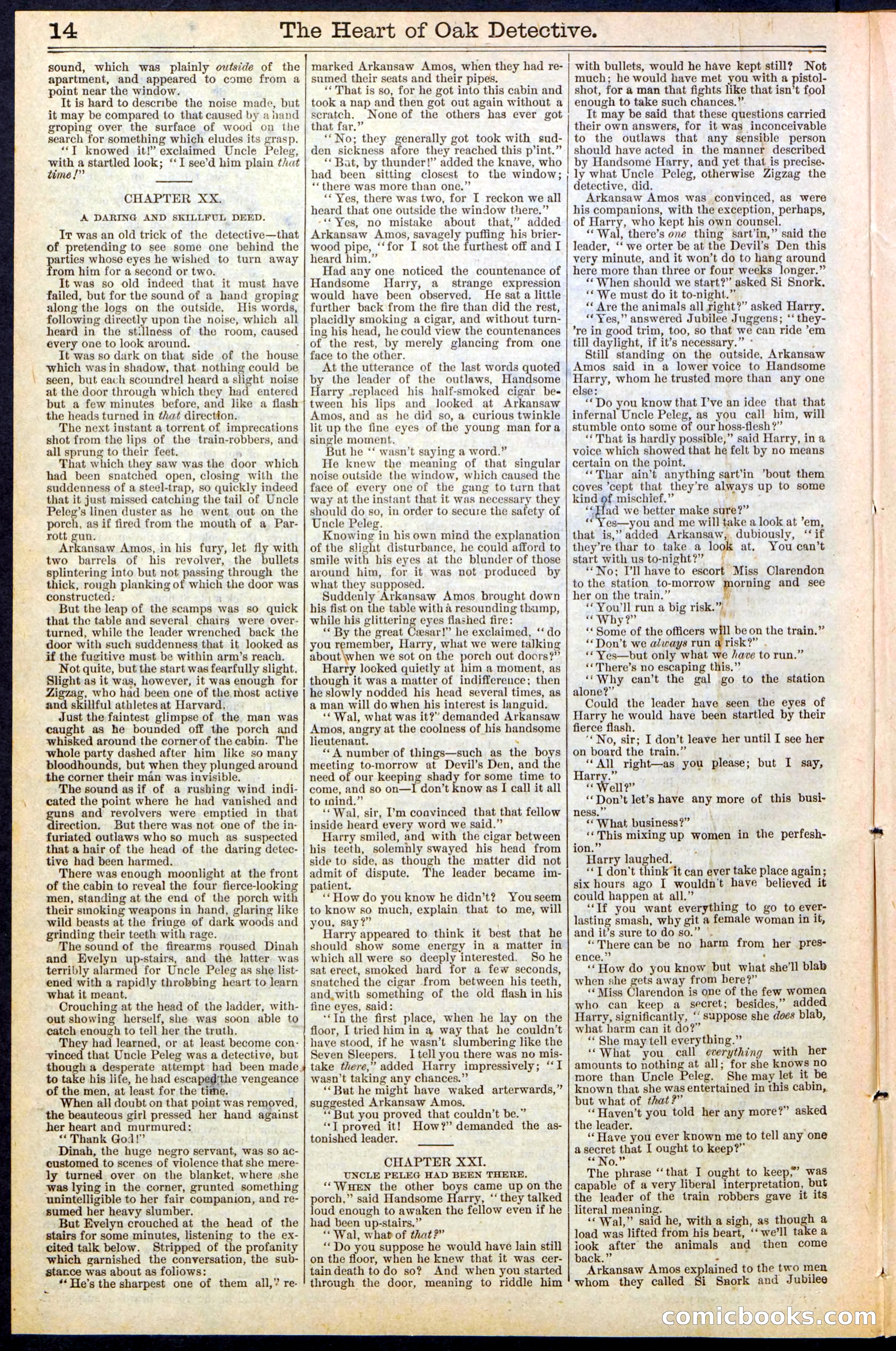 Beadle's New York Dime Library No. 471 — page 14 of 32