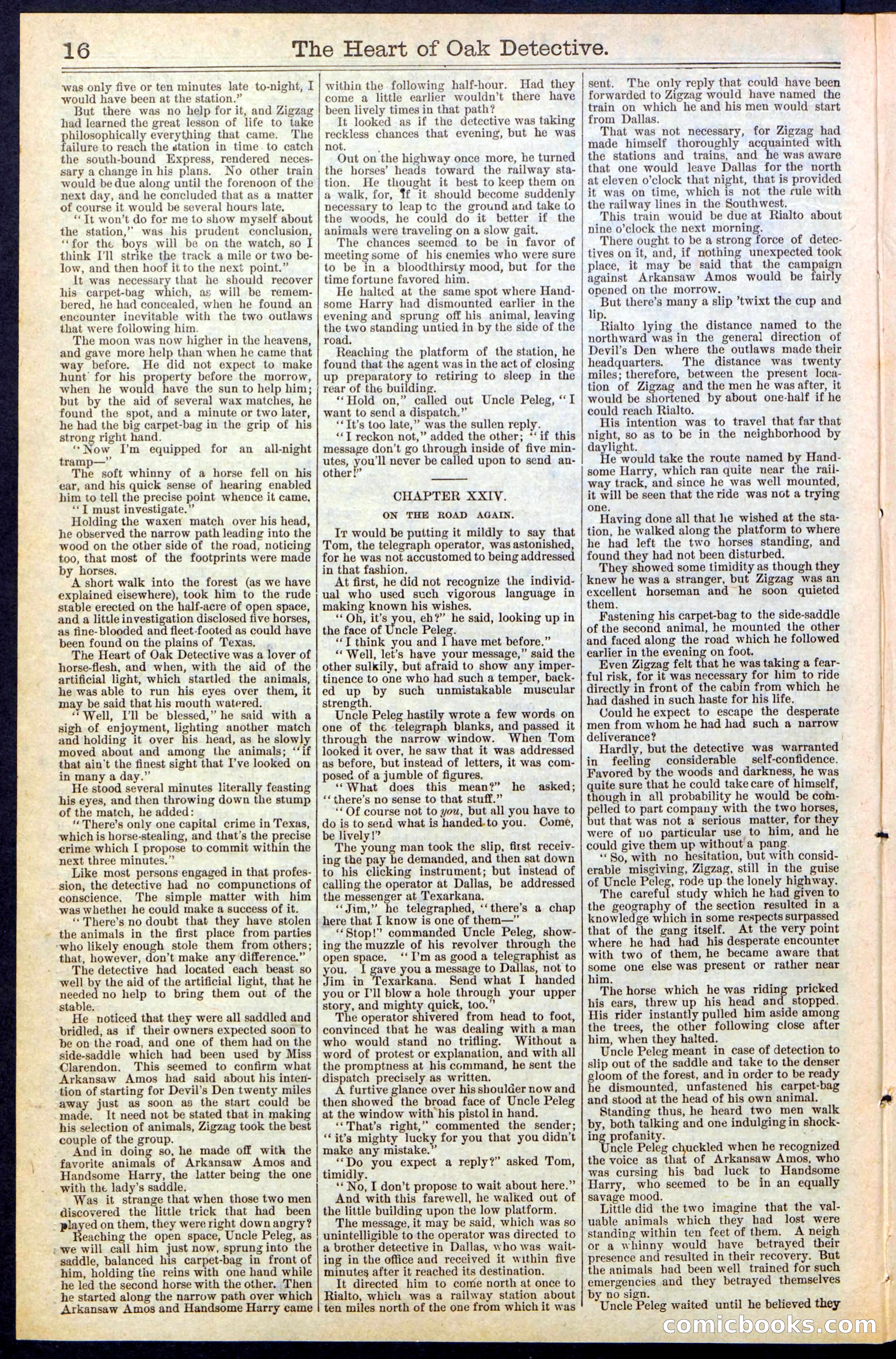 Beadle's New York Dime Library No. 471 — page 16 of 32