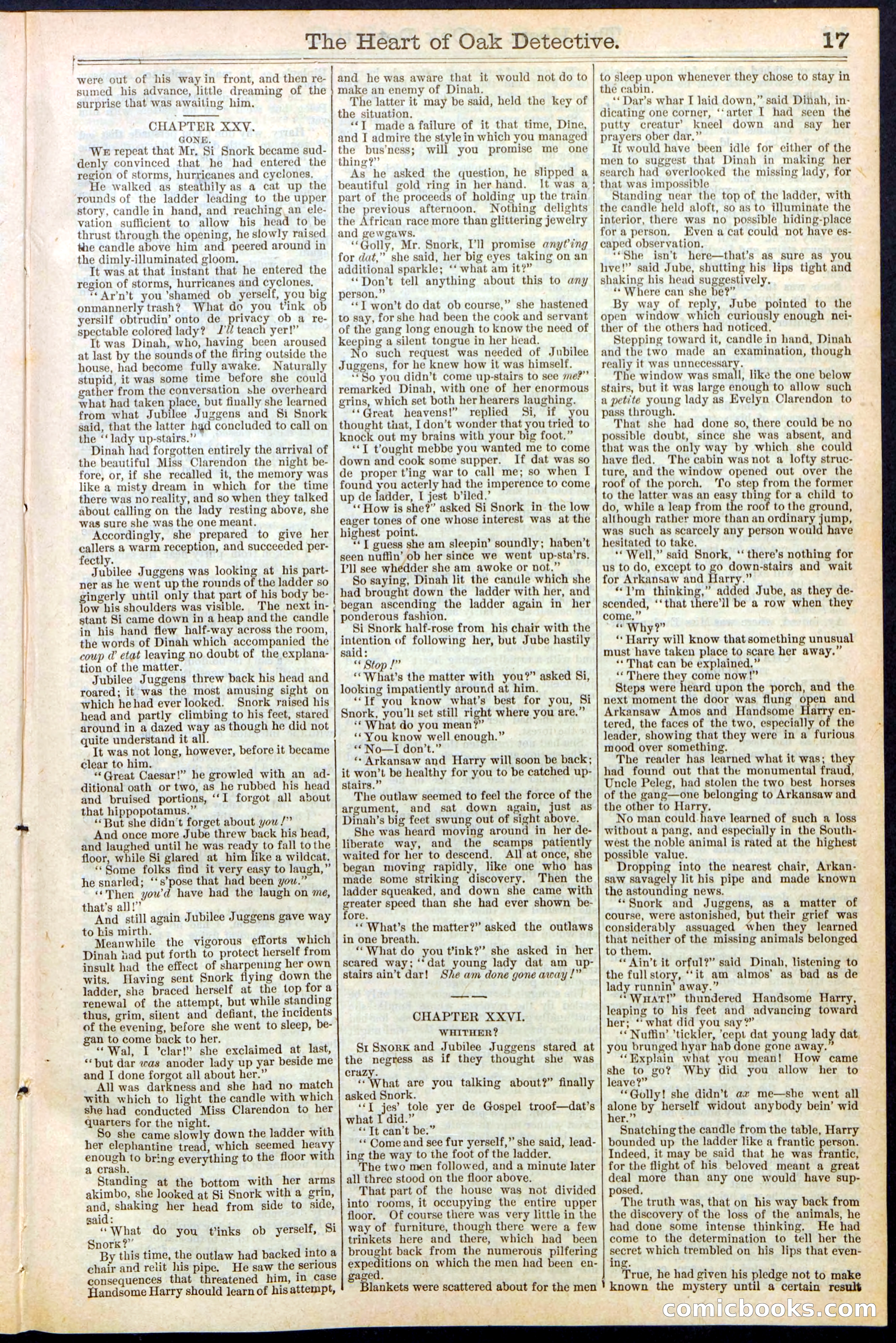 Beadle's New York Dime Library No. 471 — page 17 of 32