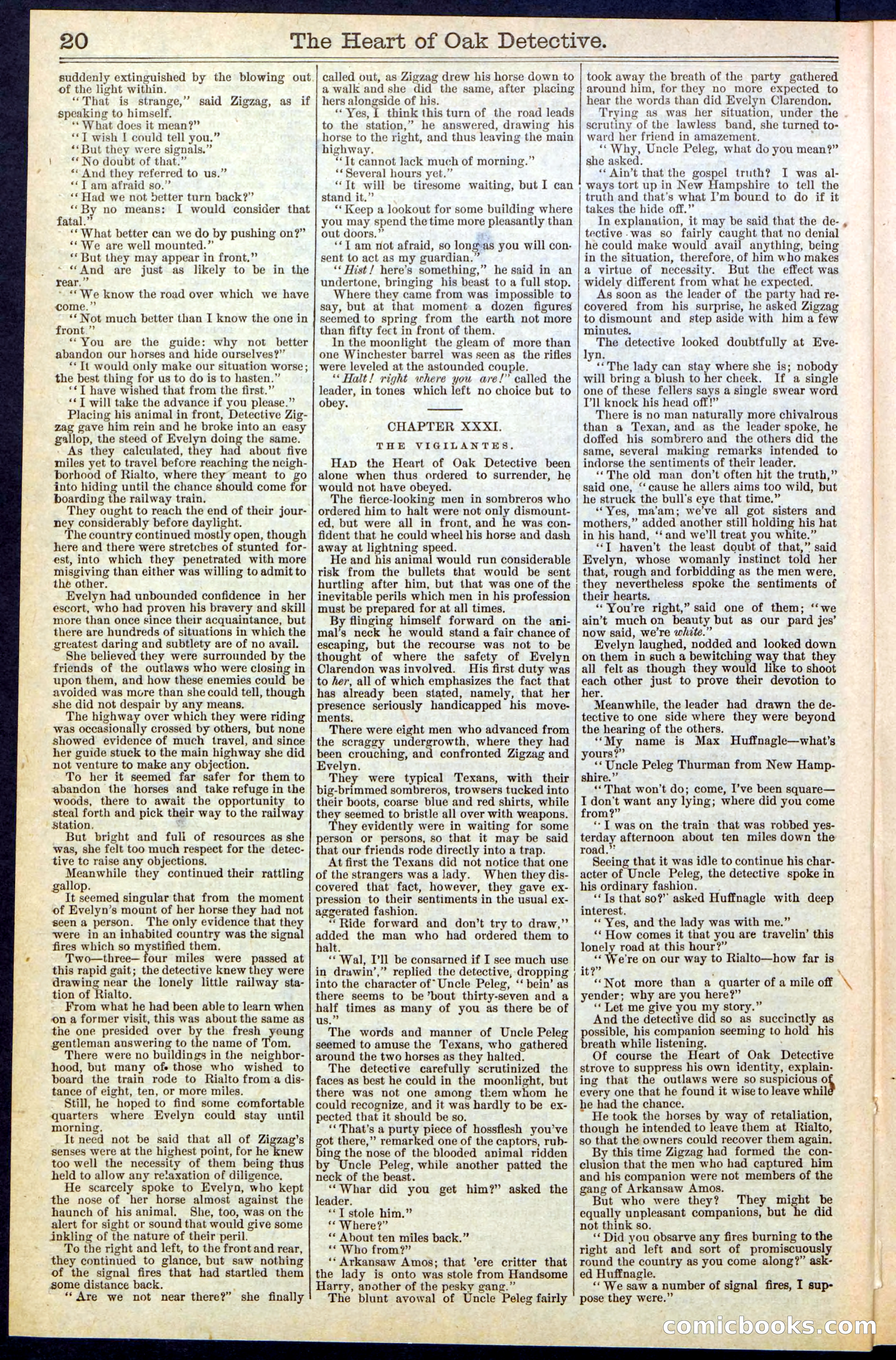 Beadle's New York Dime Library No. 471 — page 20 of 32