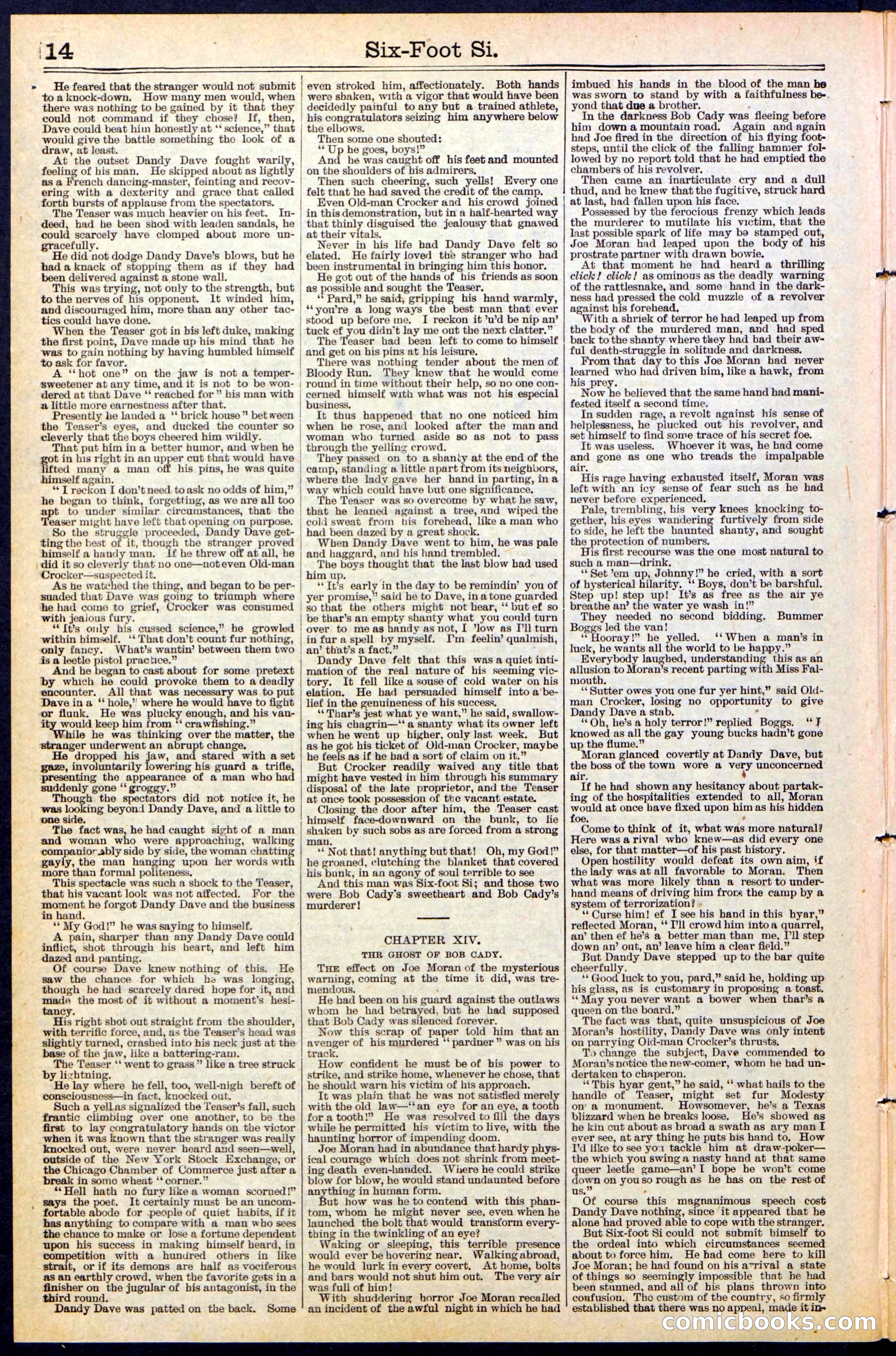 Beadle's New York Dime Library, No. 472 — page 14 of 32