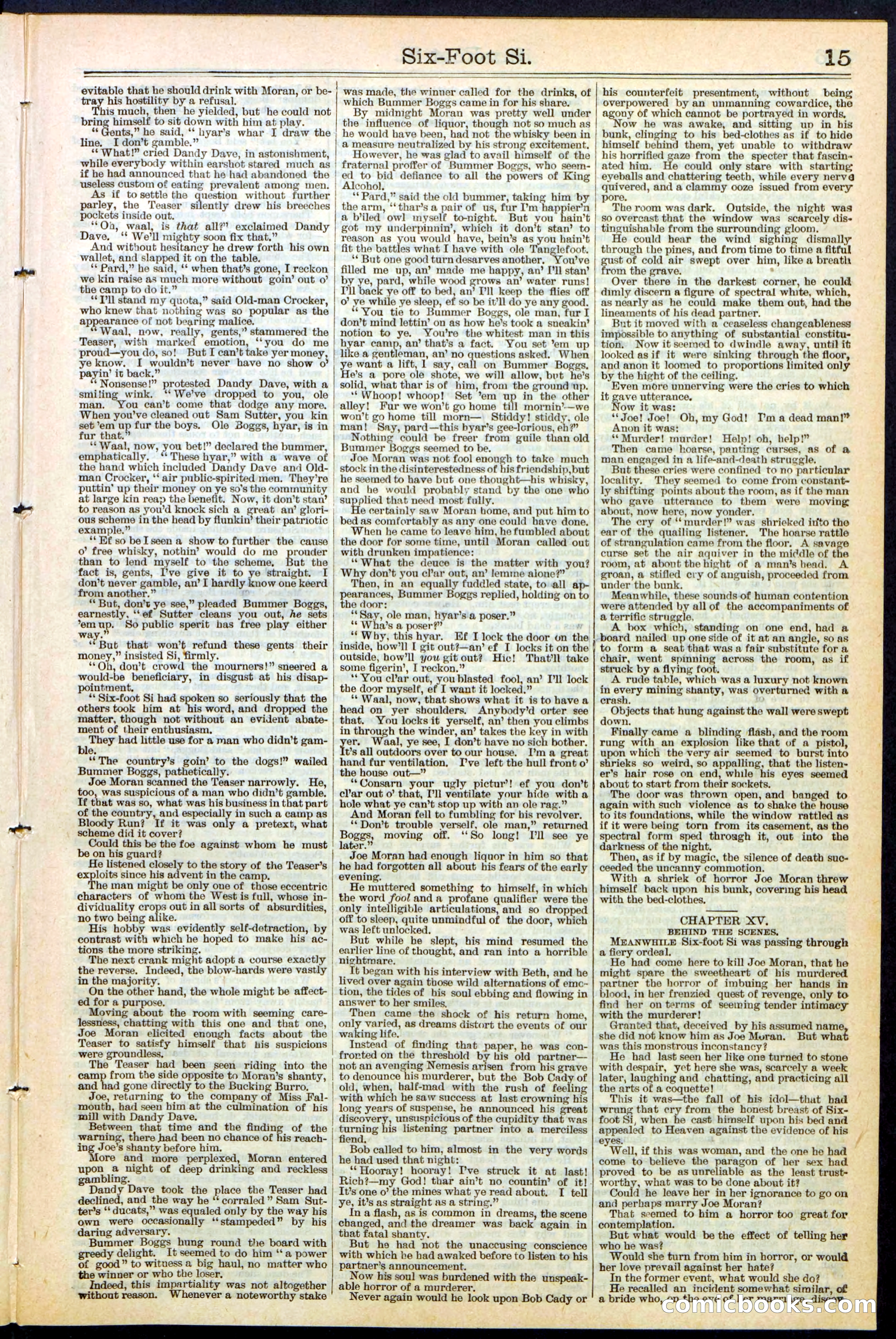 Beadle's New York Dime Library, No. 472 — page 15 of 32