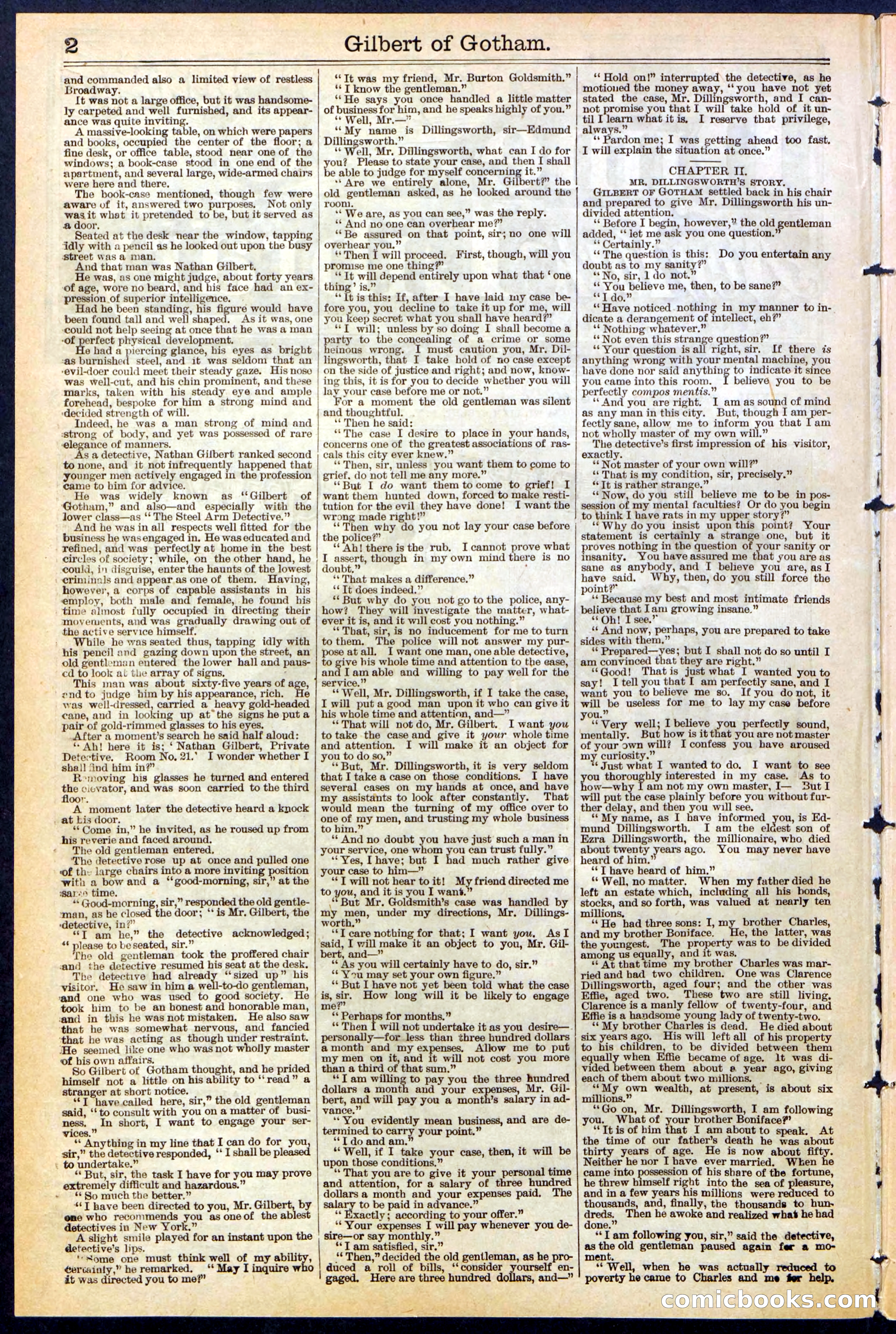 Beadle's Dime Library No. 473 — page 2 of 32