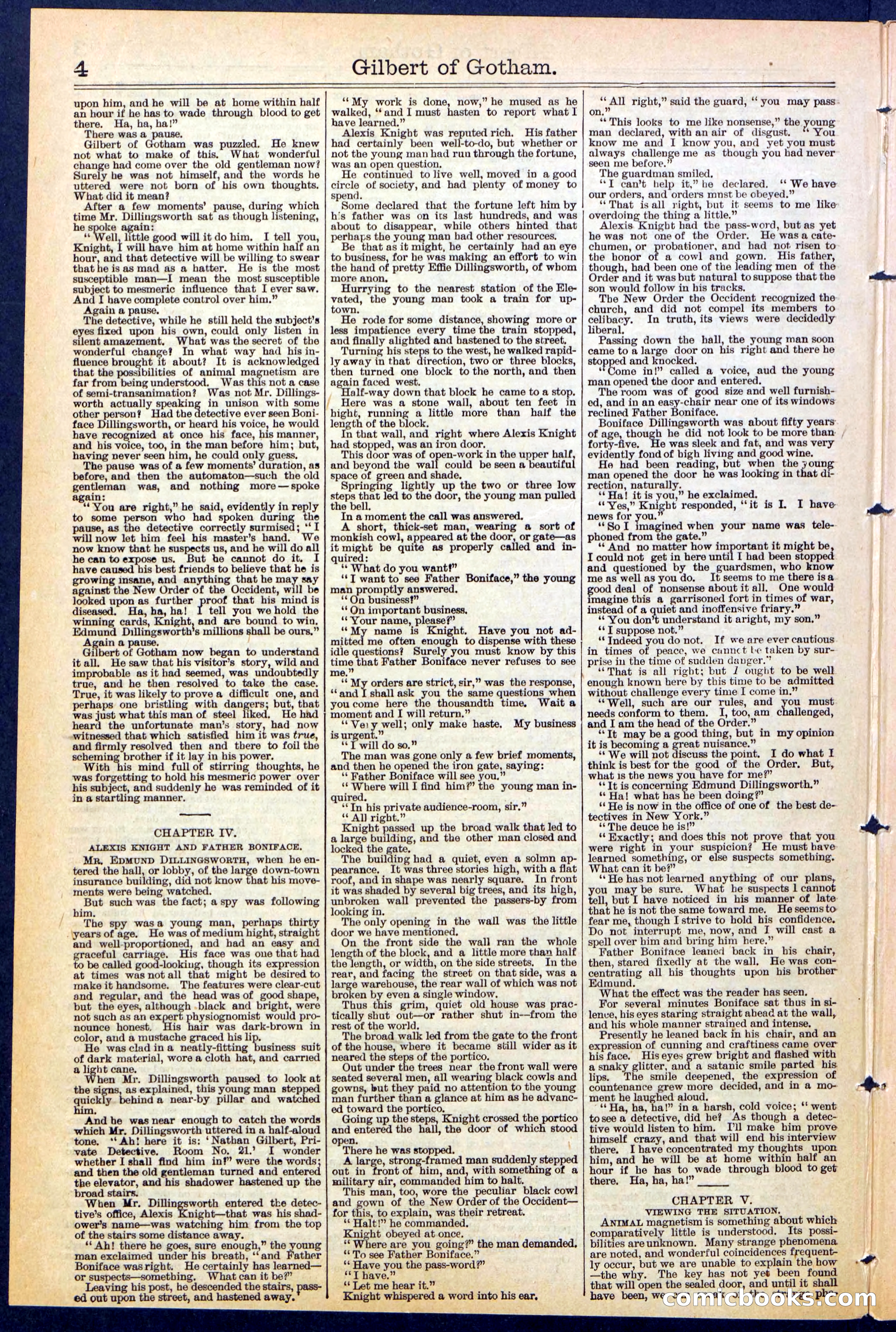 Beadle's Dime Library No. 473 — page 4 of 32