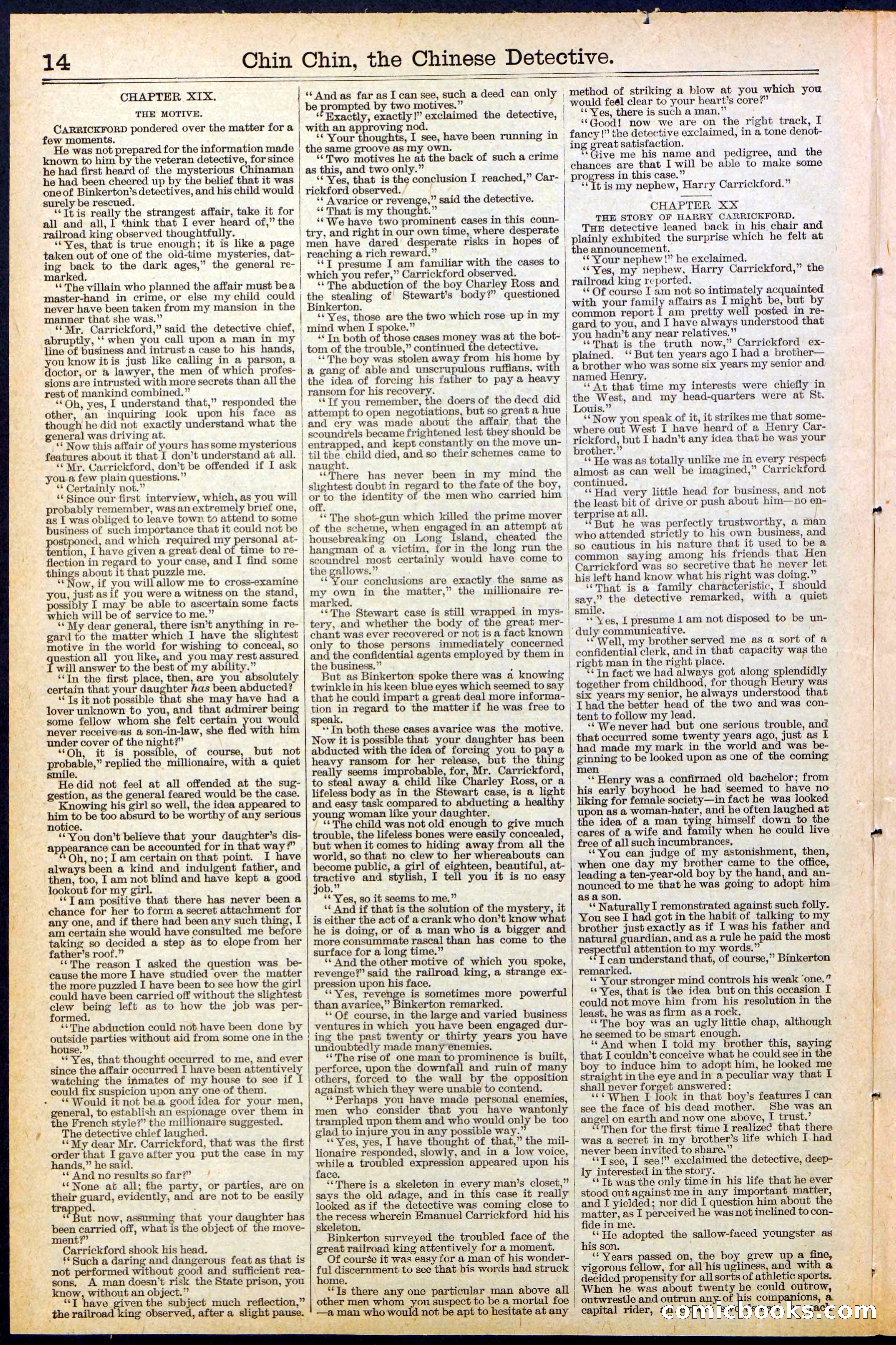 Beadle's New York Dime Library, No. 475 — page 14 of 32
