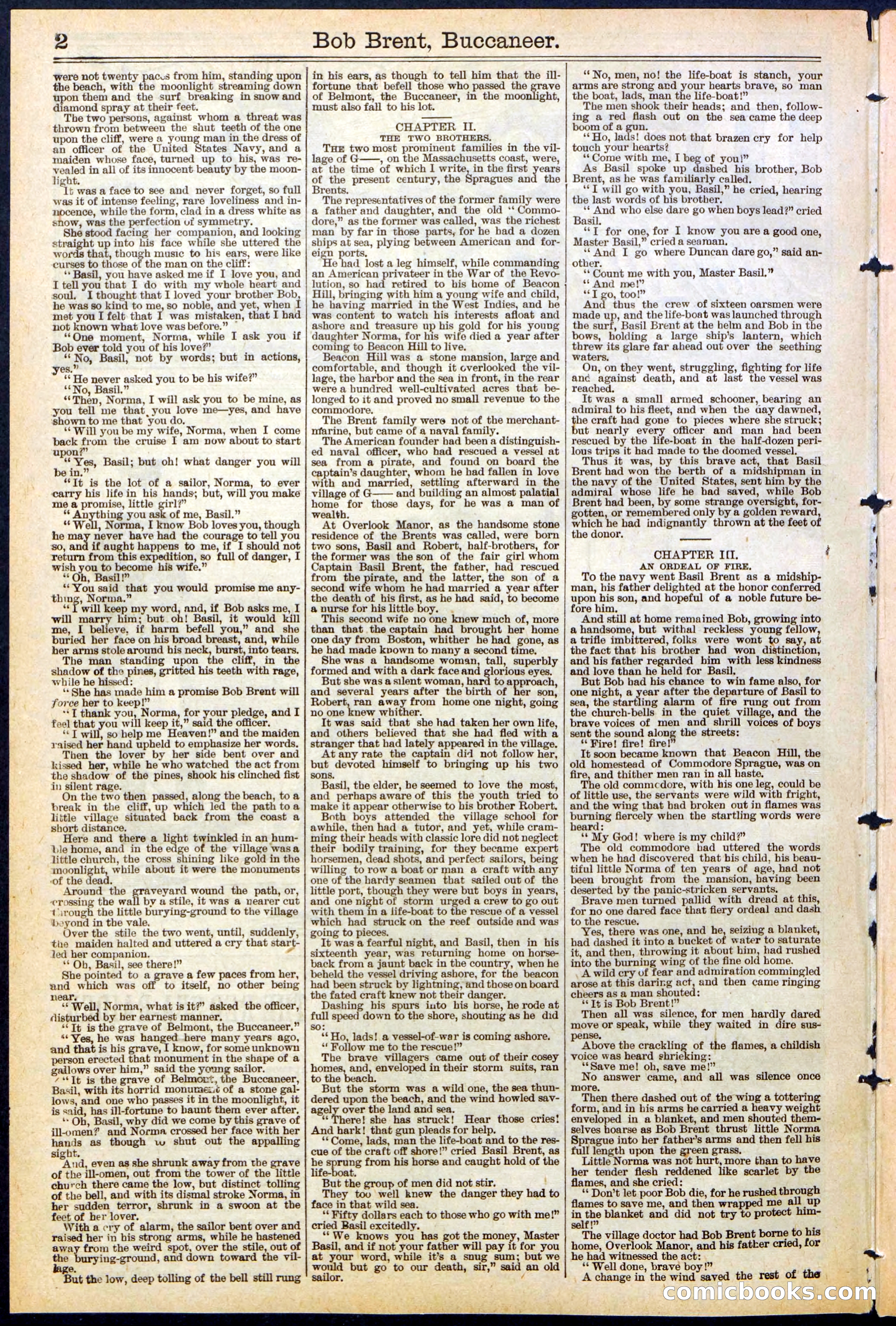 Beadle's New York Dime Library No. 476 — page 2 of 32