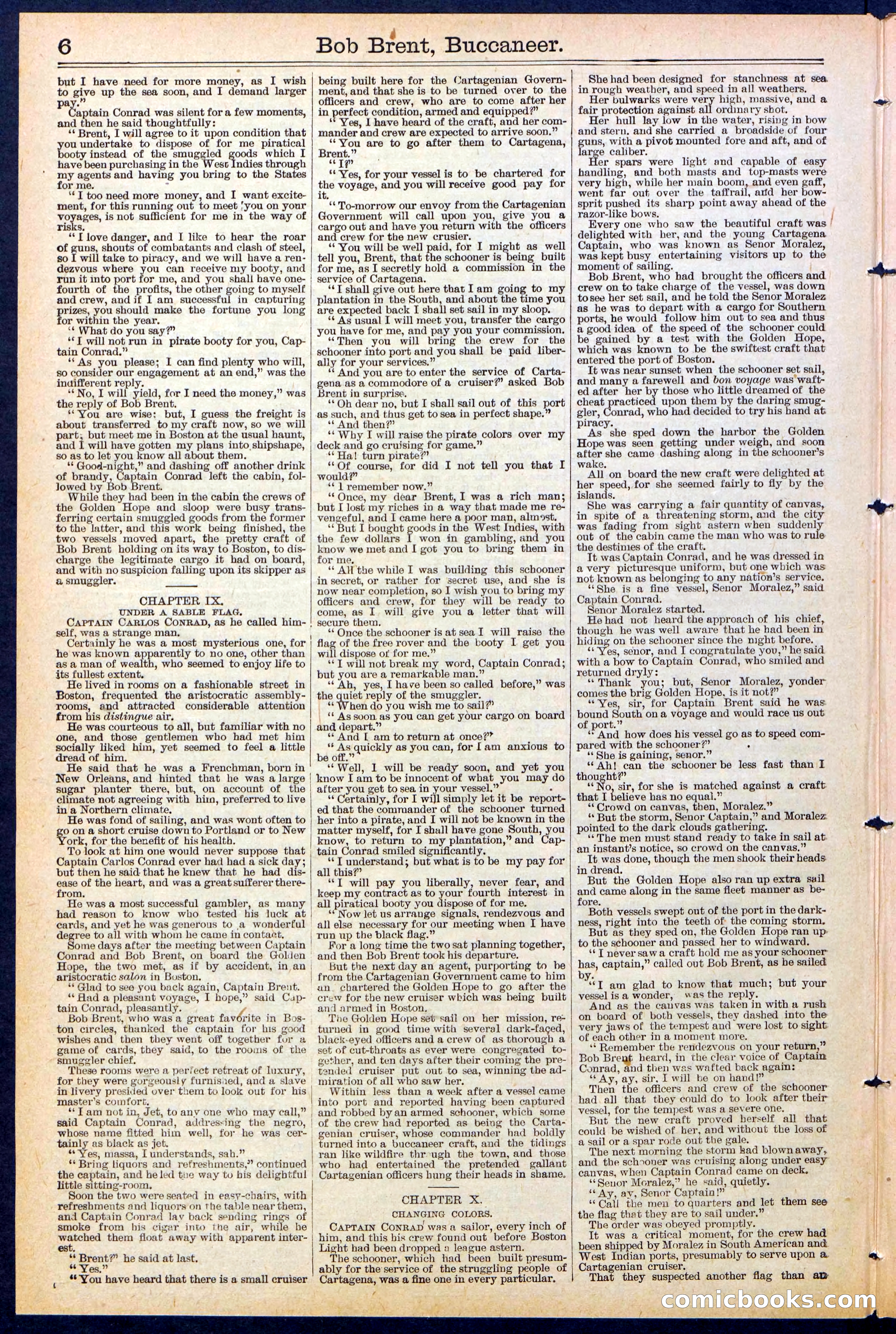 Beadle's New York Dime Library No. 476 — page 6 of 32
