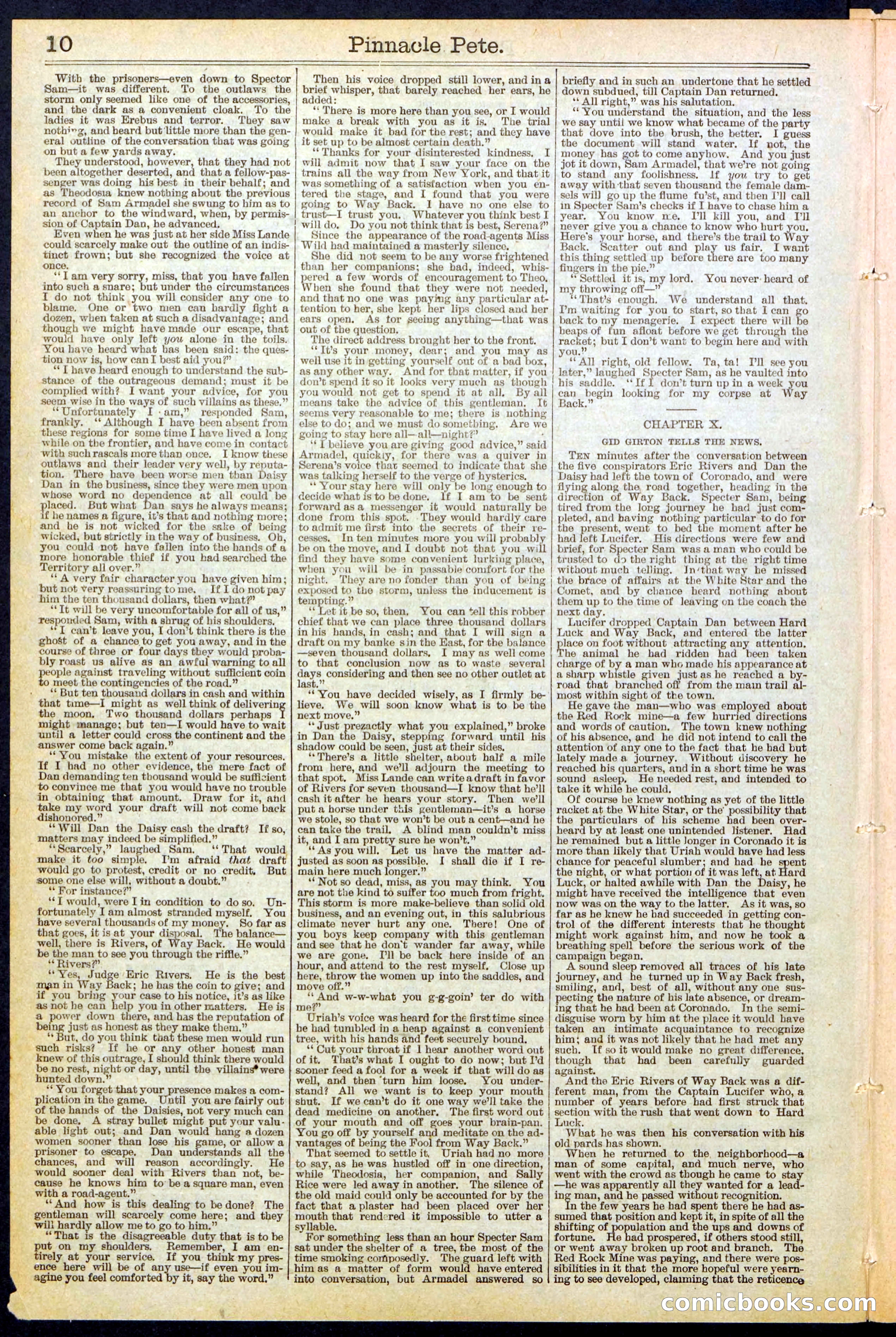 Beadle's New York Dime Library, No. 478 — page 10 of 32