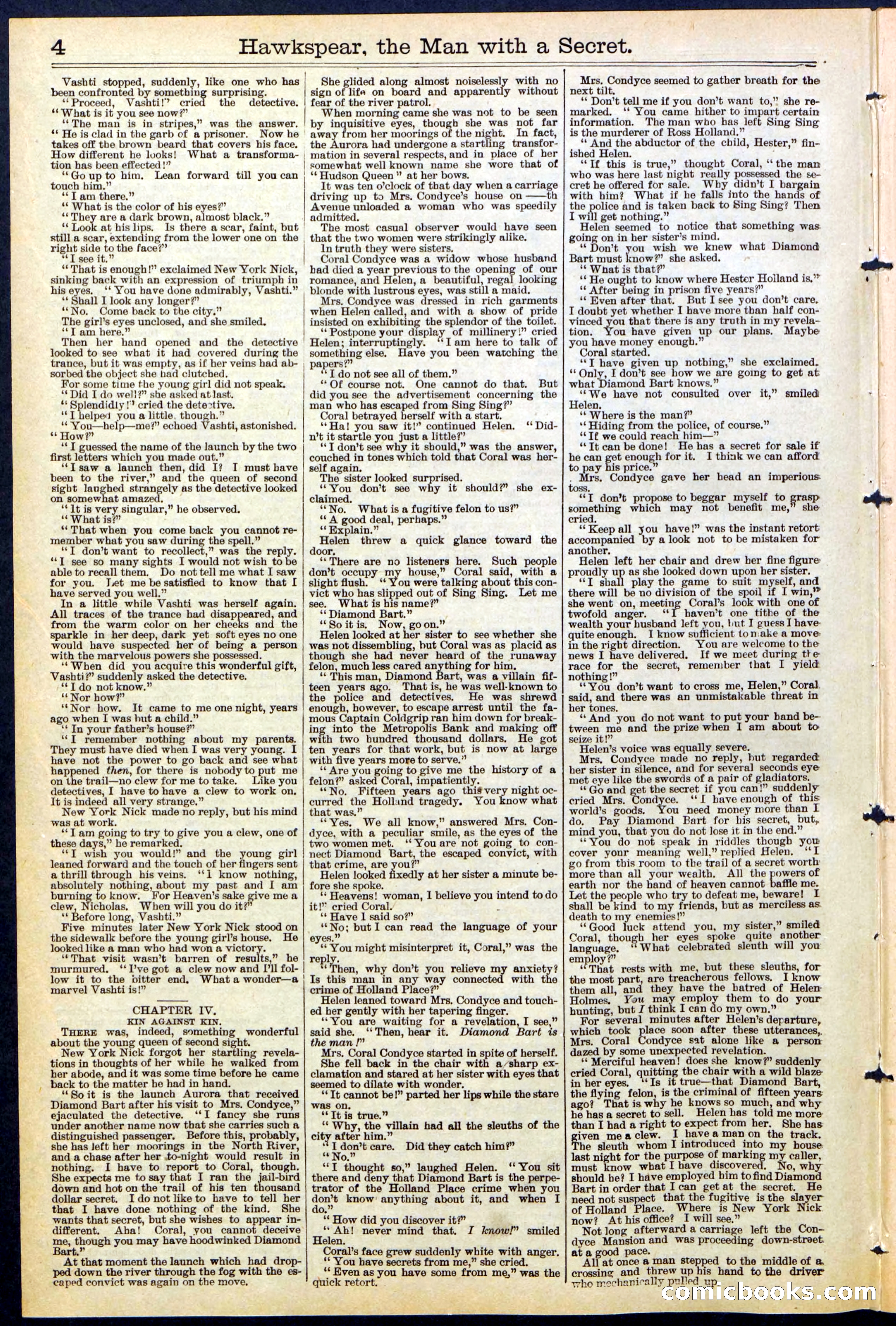 Beadle's New York Dime Library No. 480 — page 4 of 32