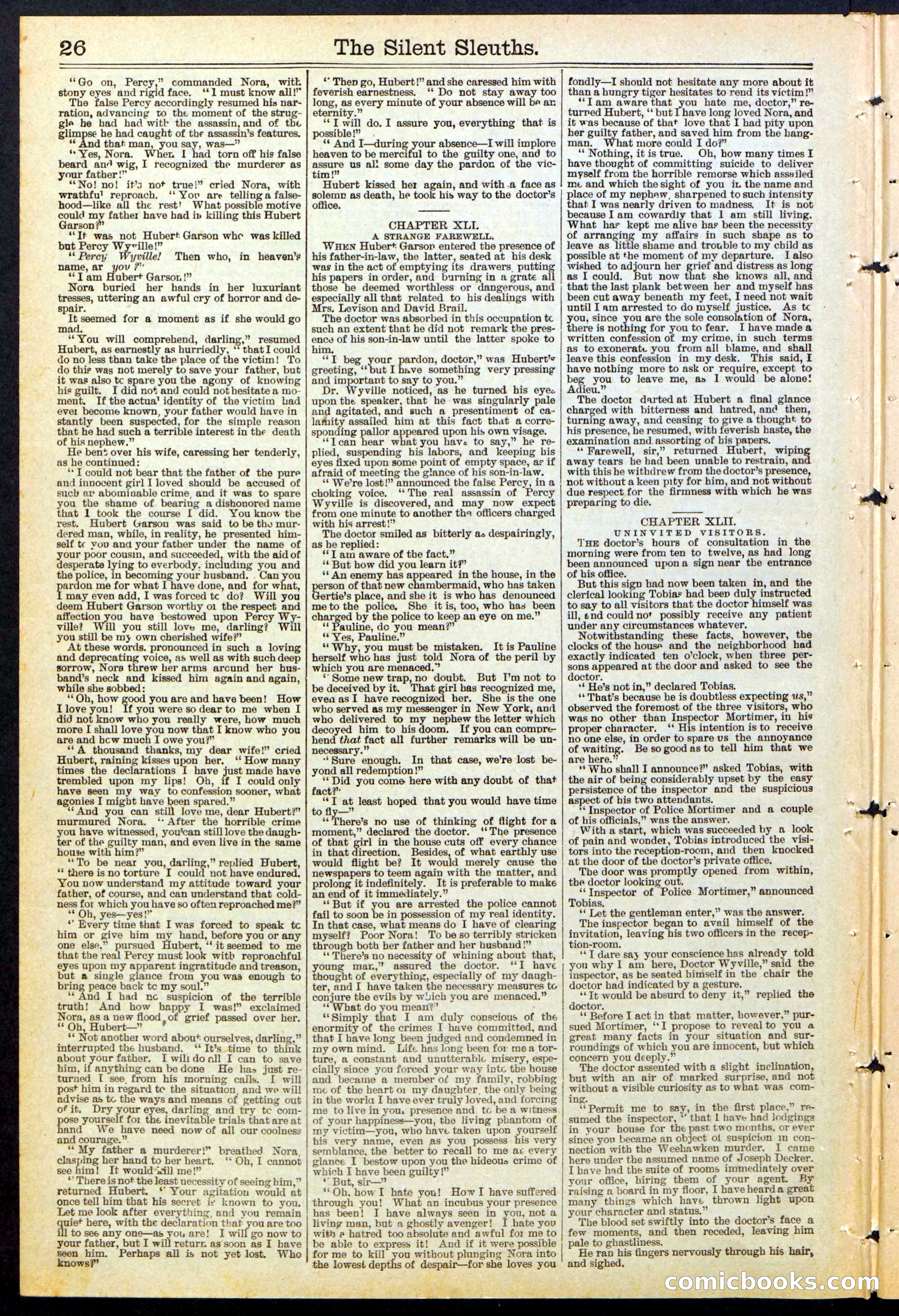 Beadle's Dime Library No. 481 — page 26 of 32