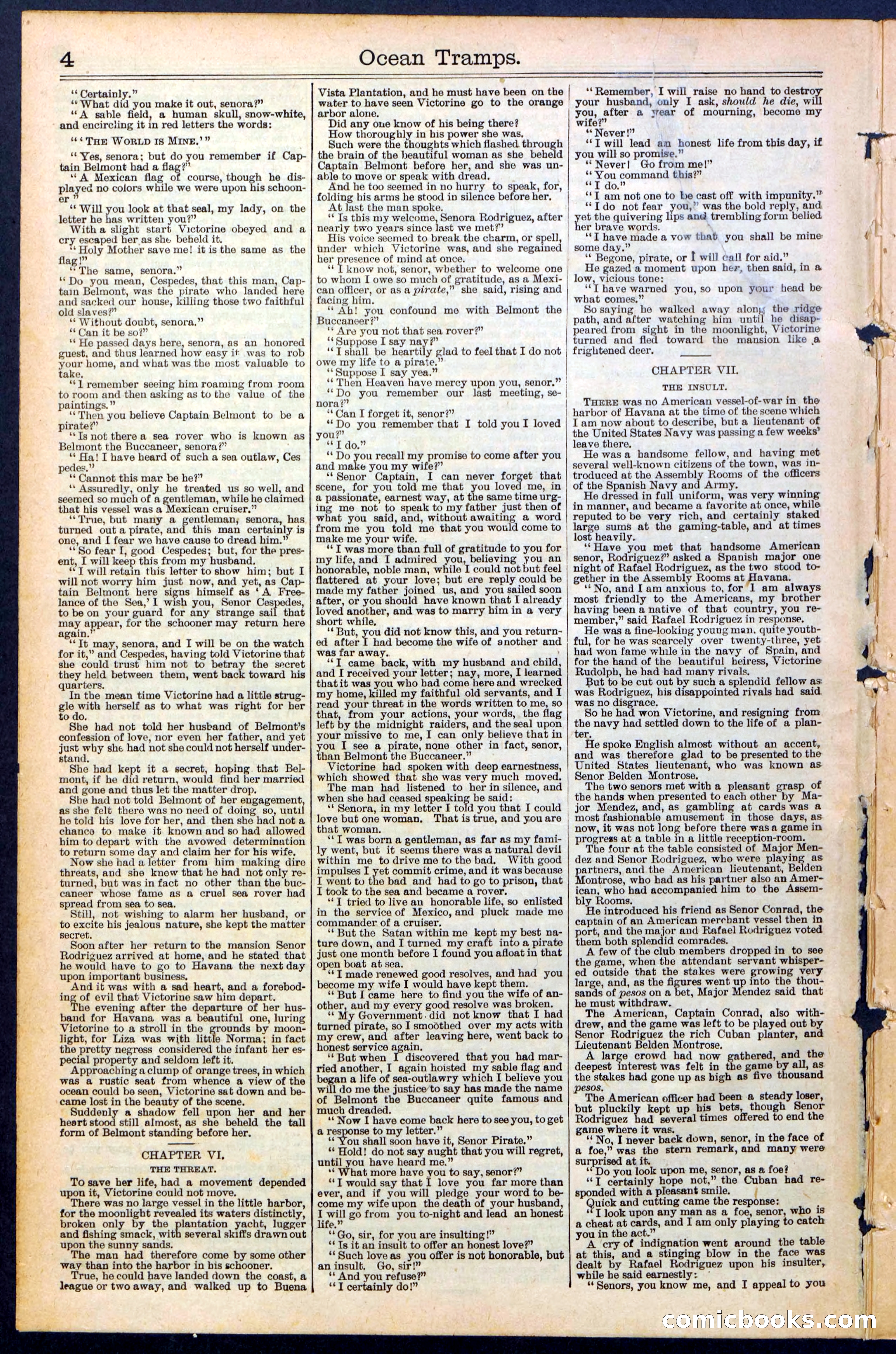 Beadle's New York Dime Library No. 482 — page 4 of 32