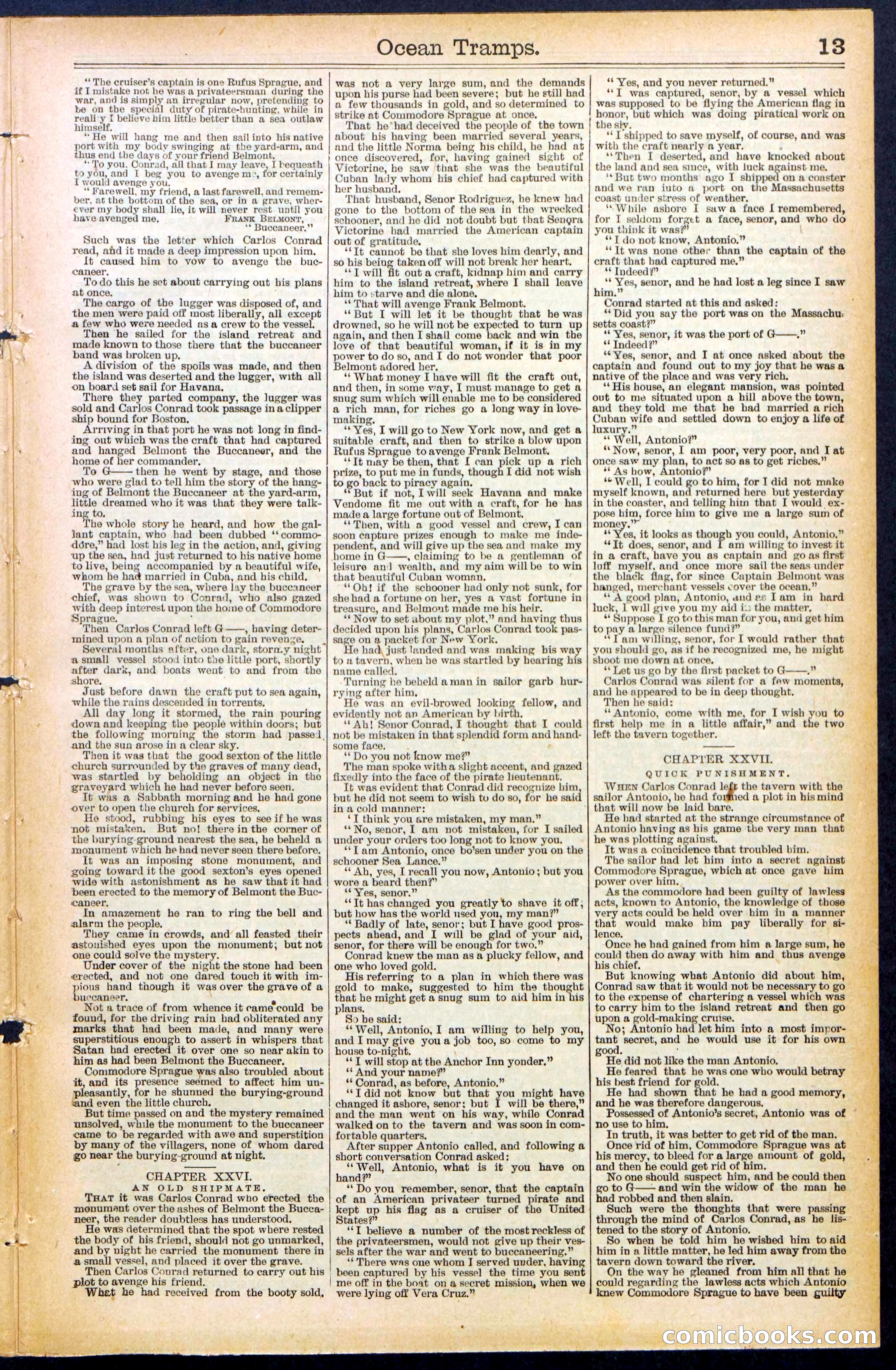 Beadle's New York Dime Library No. 482 — page 13 of 32