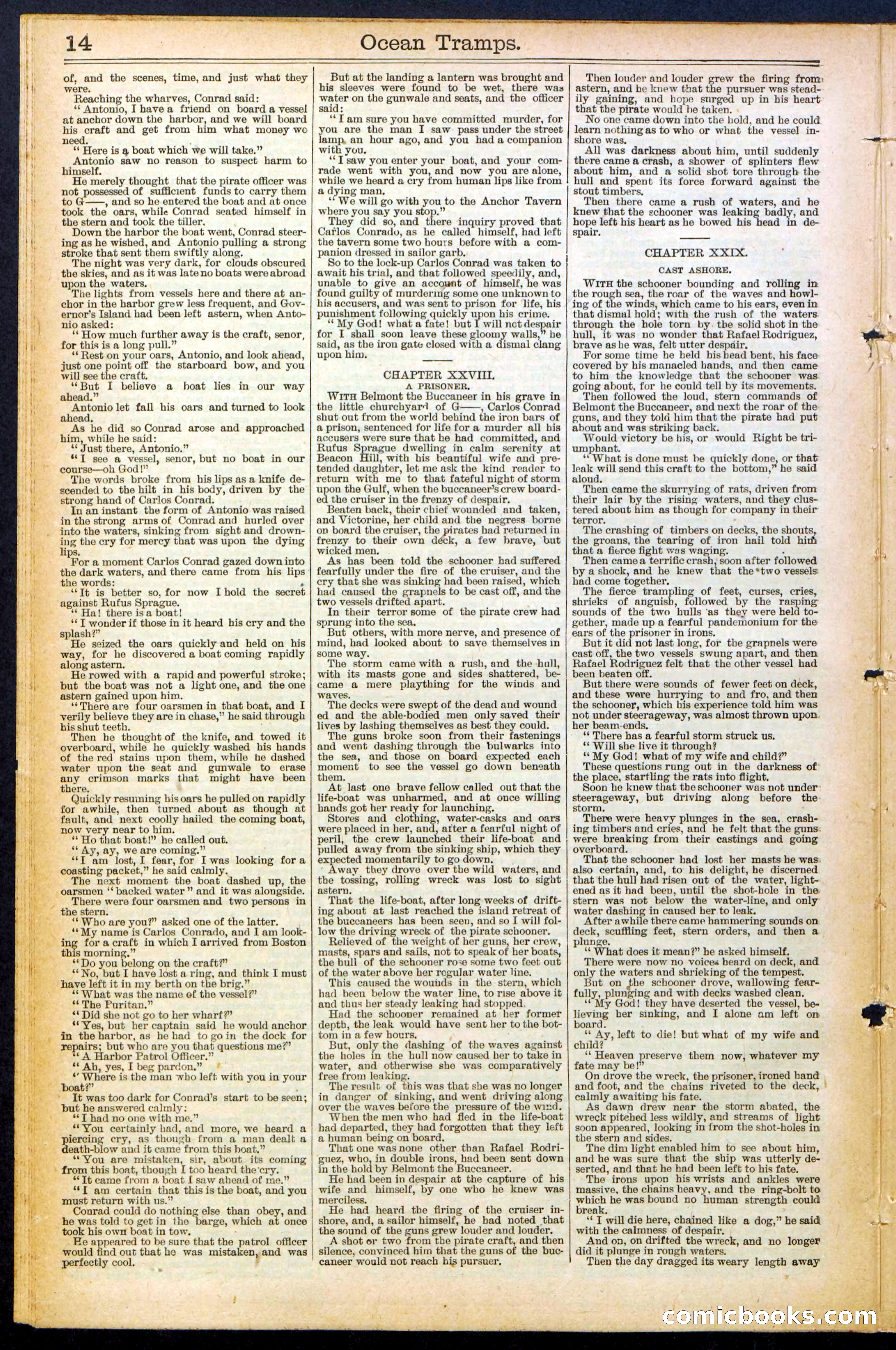 Beadle's New York Dime Library No. 482 — page 14 of 32