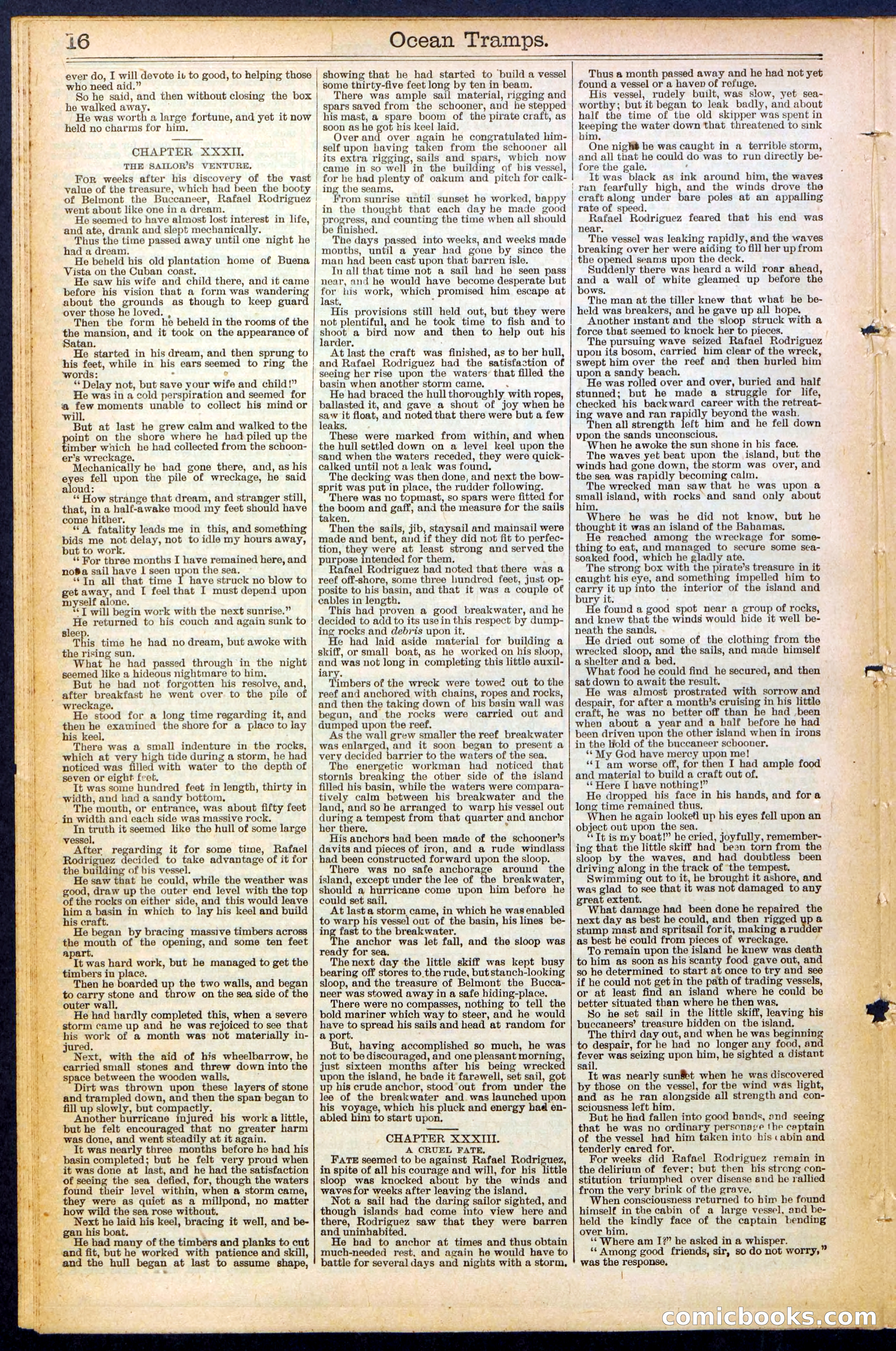 Beadle's New York Dime Library No. 482 — page 16 of 32