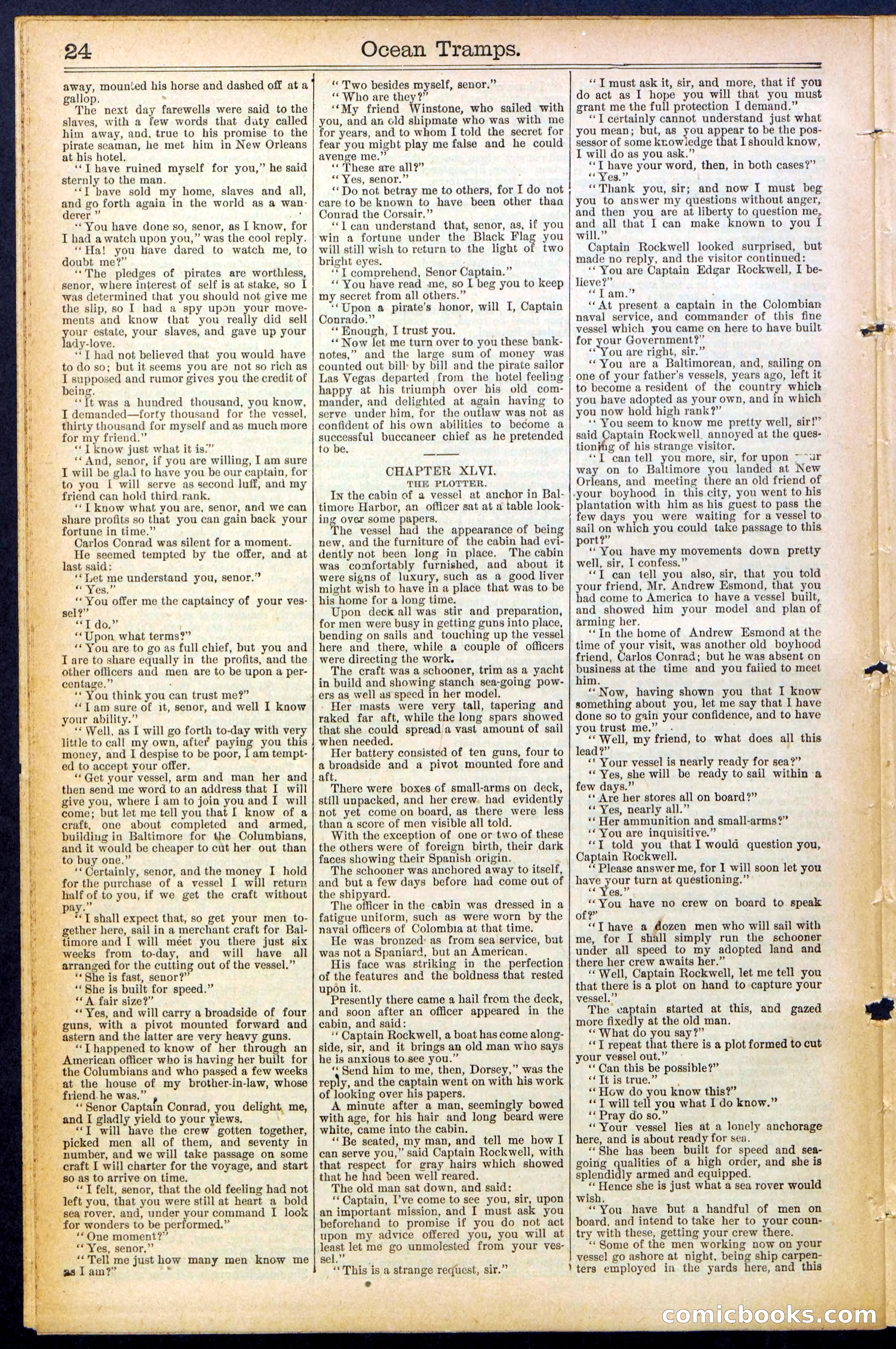 Beadle's New York Dime Library No. 482 — page 24 of 32