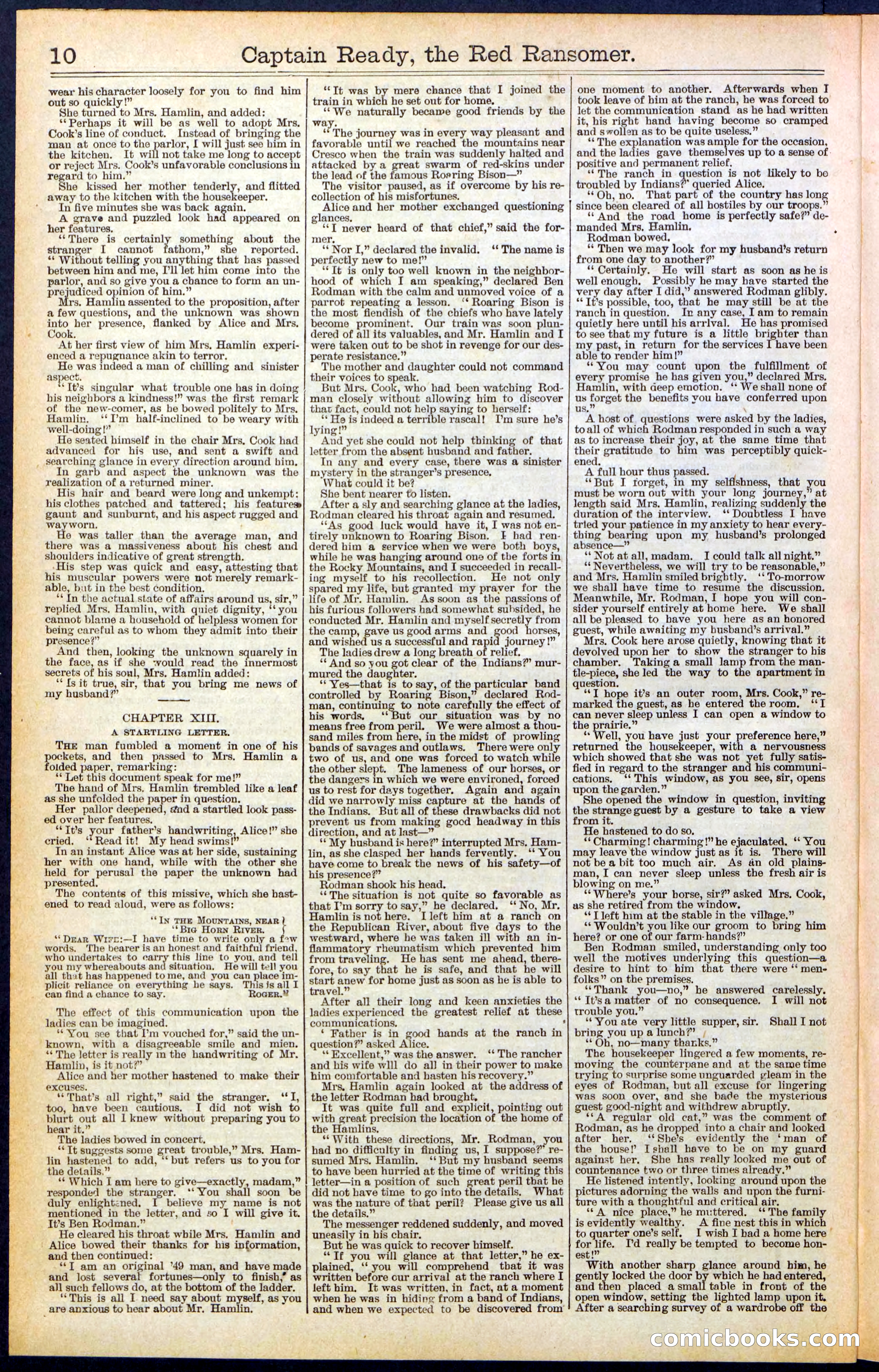 Beadle's New York Dime Library, No. 484 — page 10 of 32