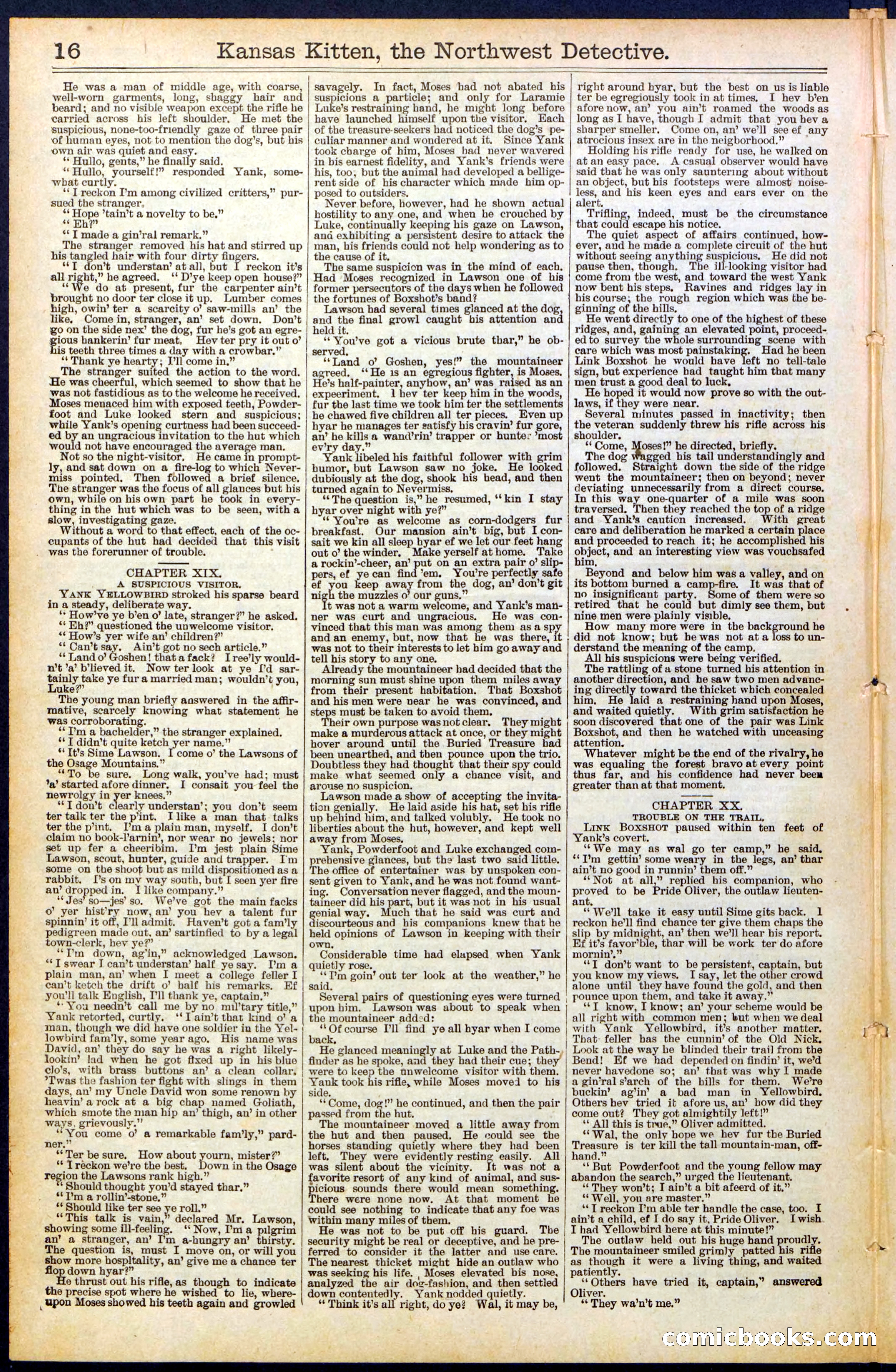 Beadle's New York Dime Library, No. 486 — page 16 of 32