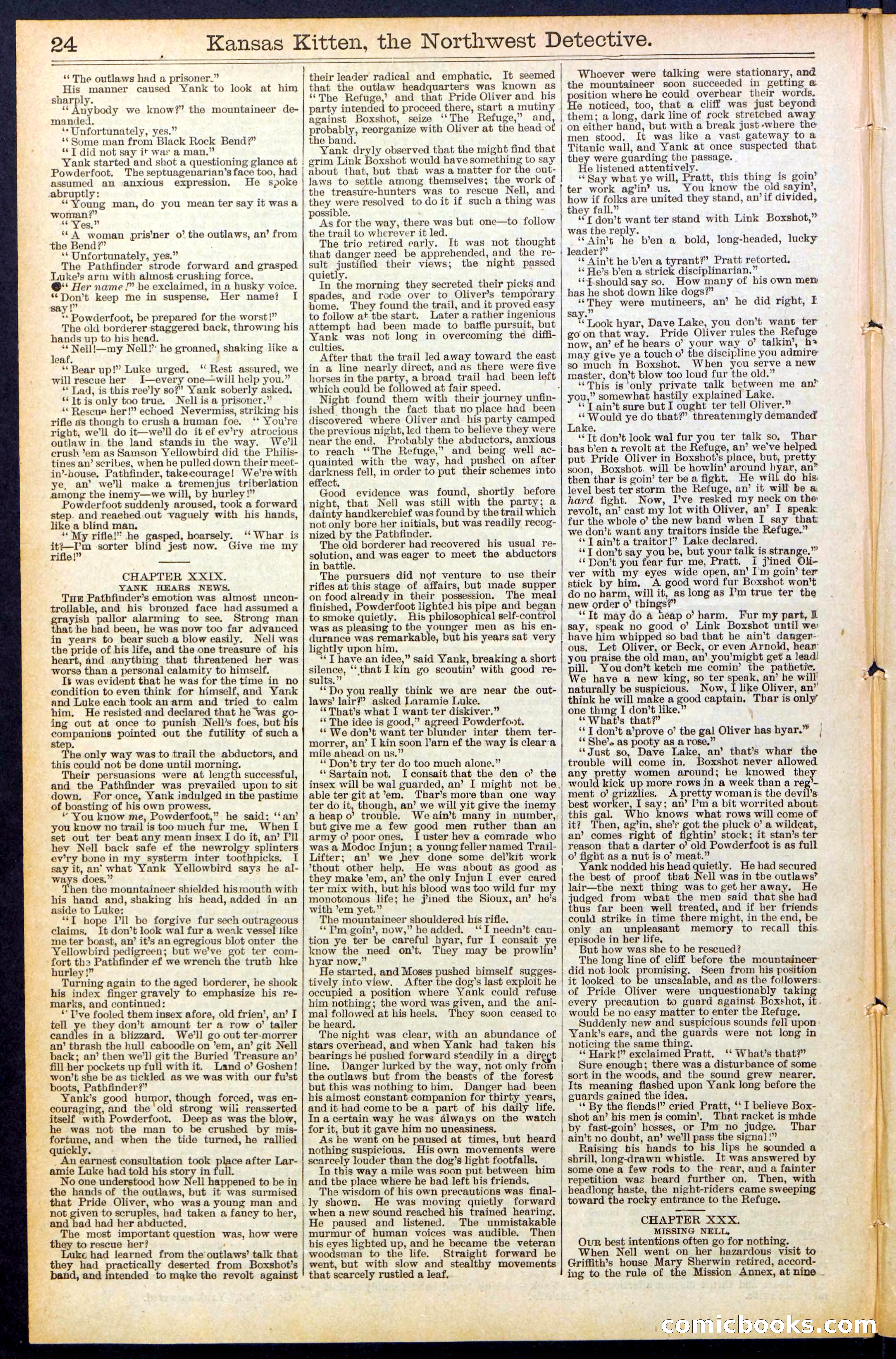 Beadle's New York Dime Library, No. 486 — page 24 of 32