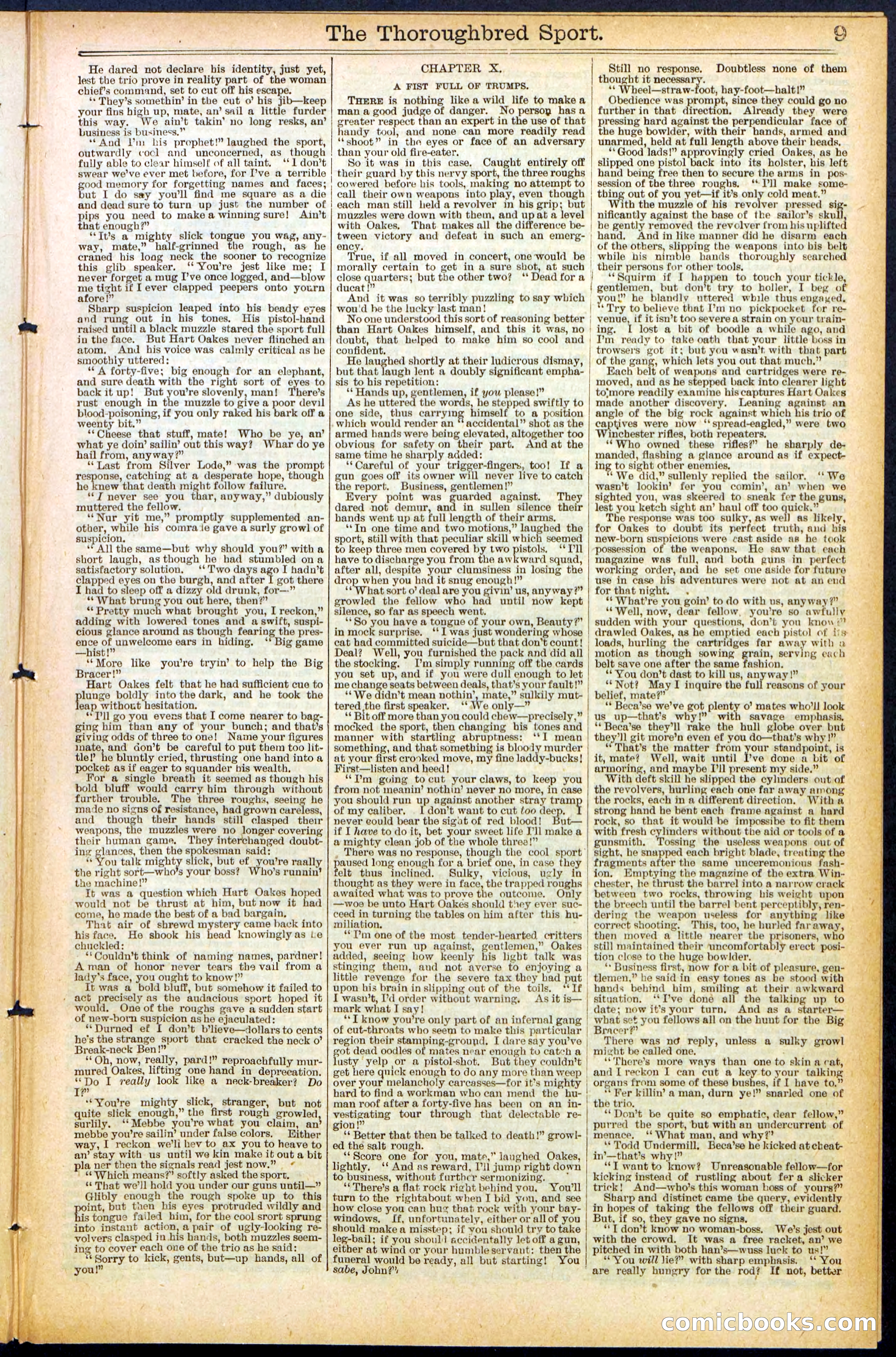 Beadle's New York Dime Library No. 488 — page 9 of 32