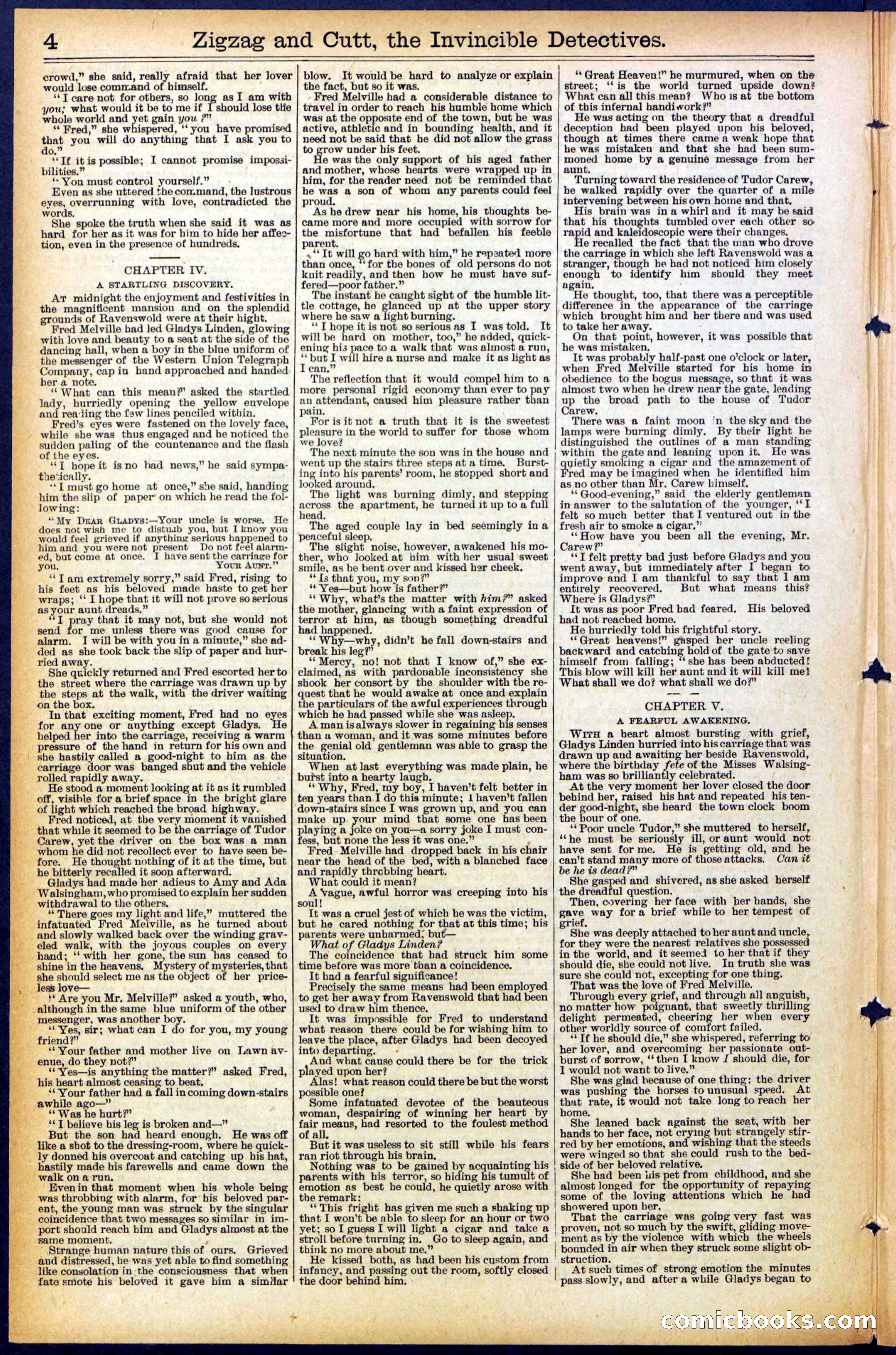 Beadle's New York Dime Library No. 491 — page 4 of 32