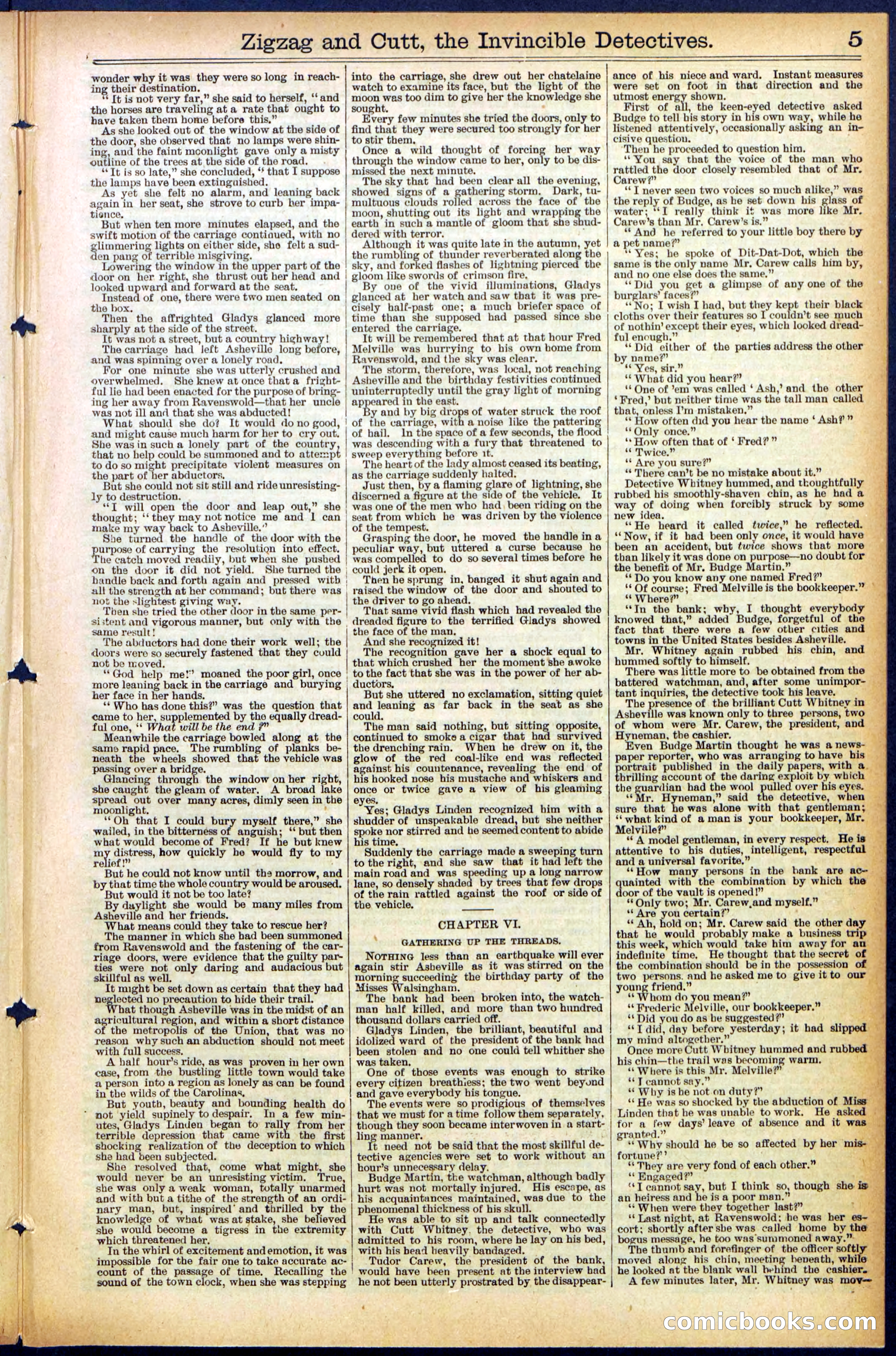 Beadle's New York Dime Library No. 491 — page 5 of 32