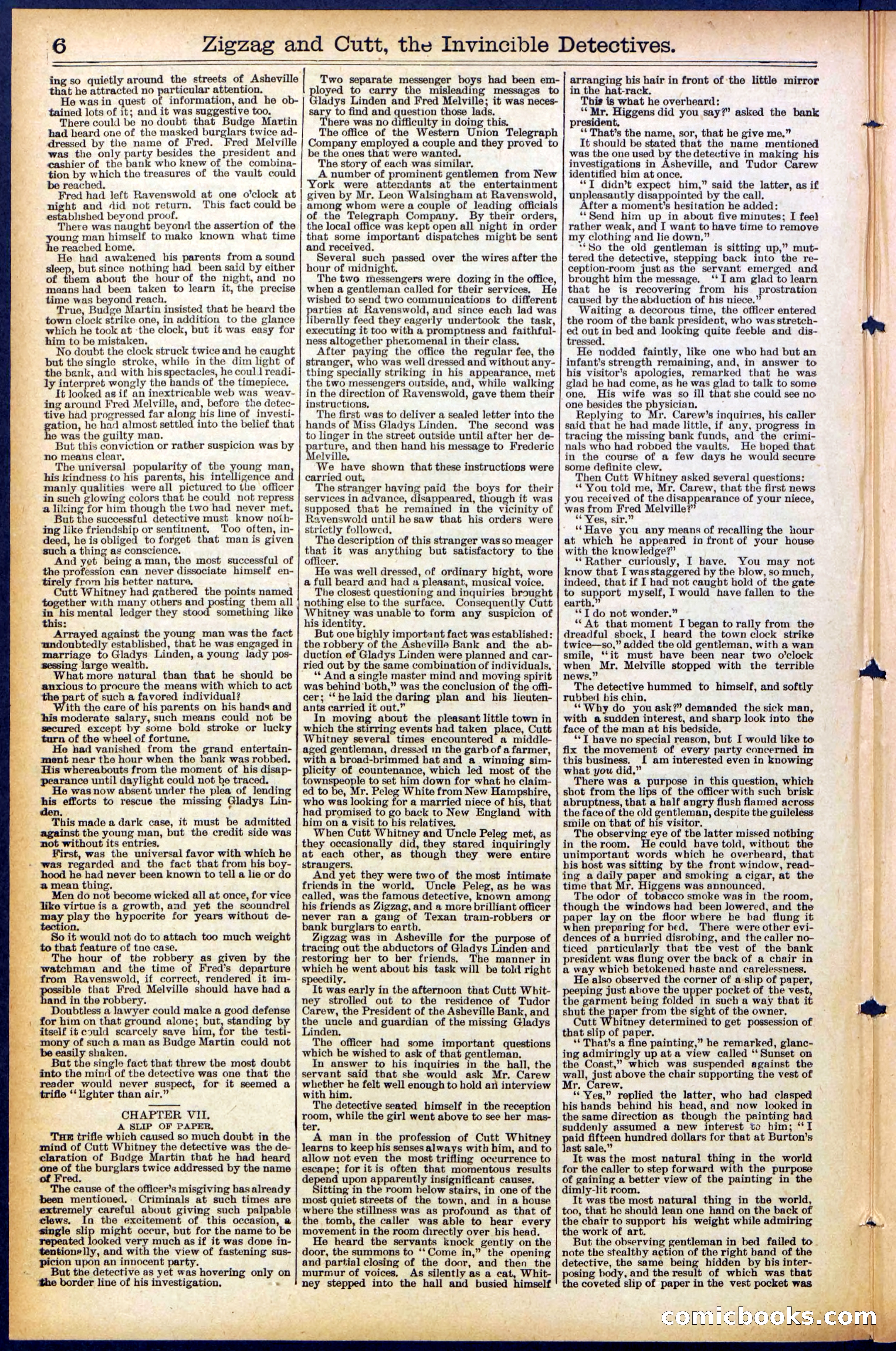 Beadle's New York Dime Library No. 491 — page 6 of 32