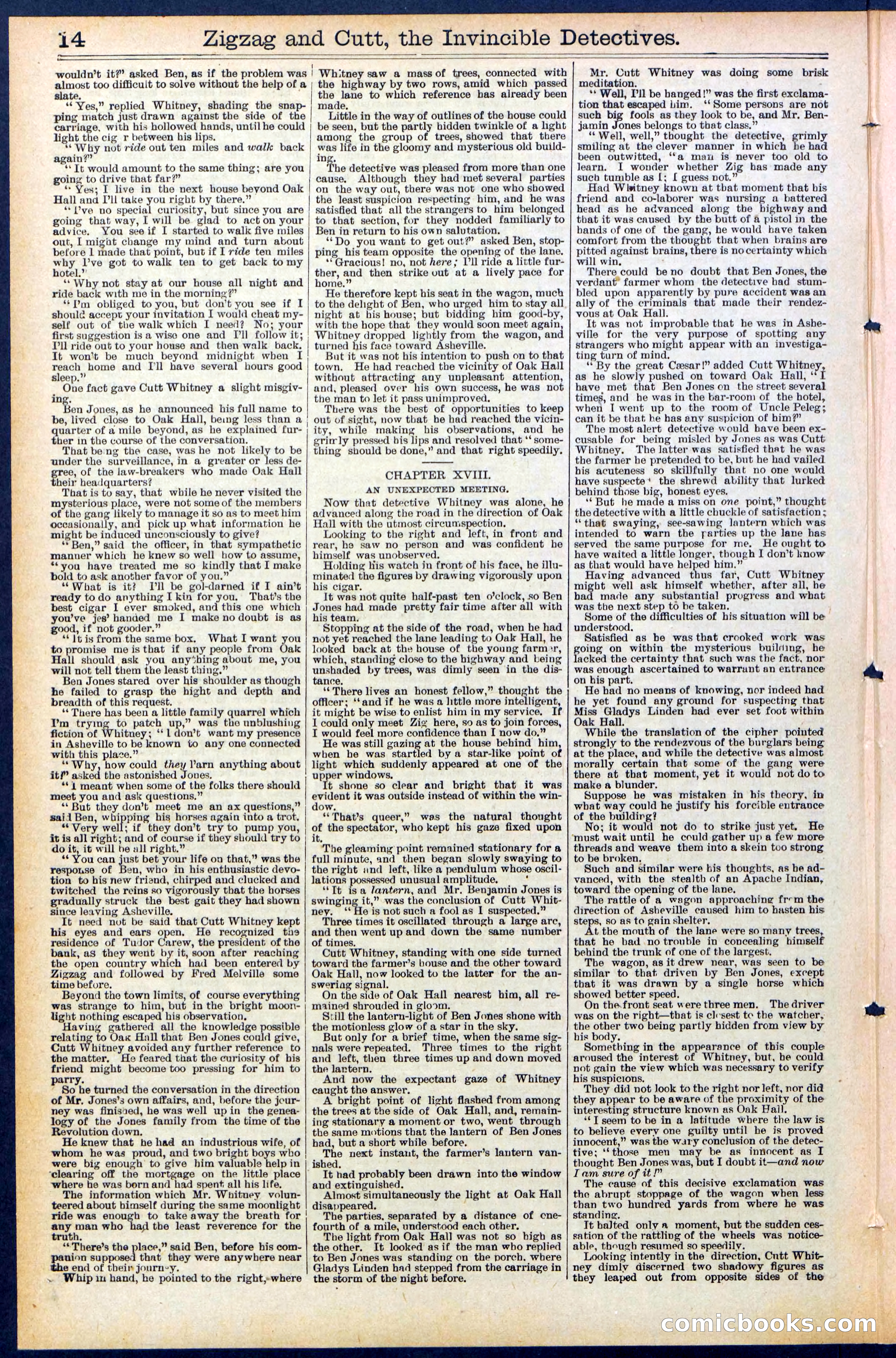 Beadle's New York Dime Library No. 491 — page 14 of 32