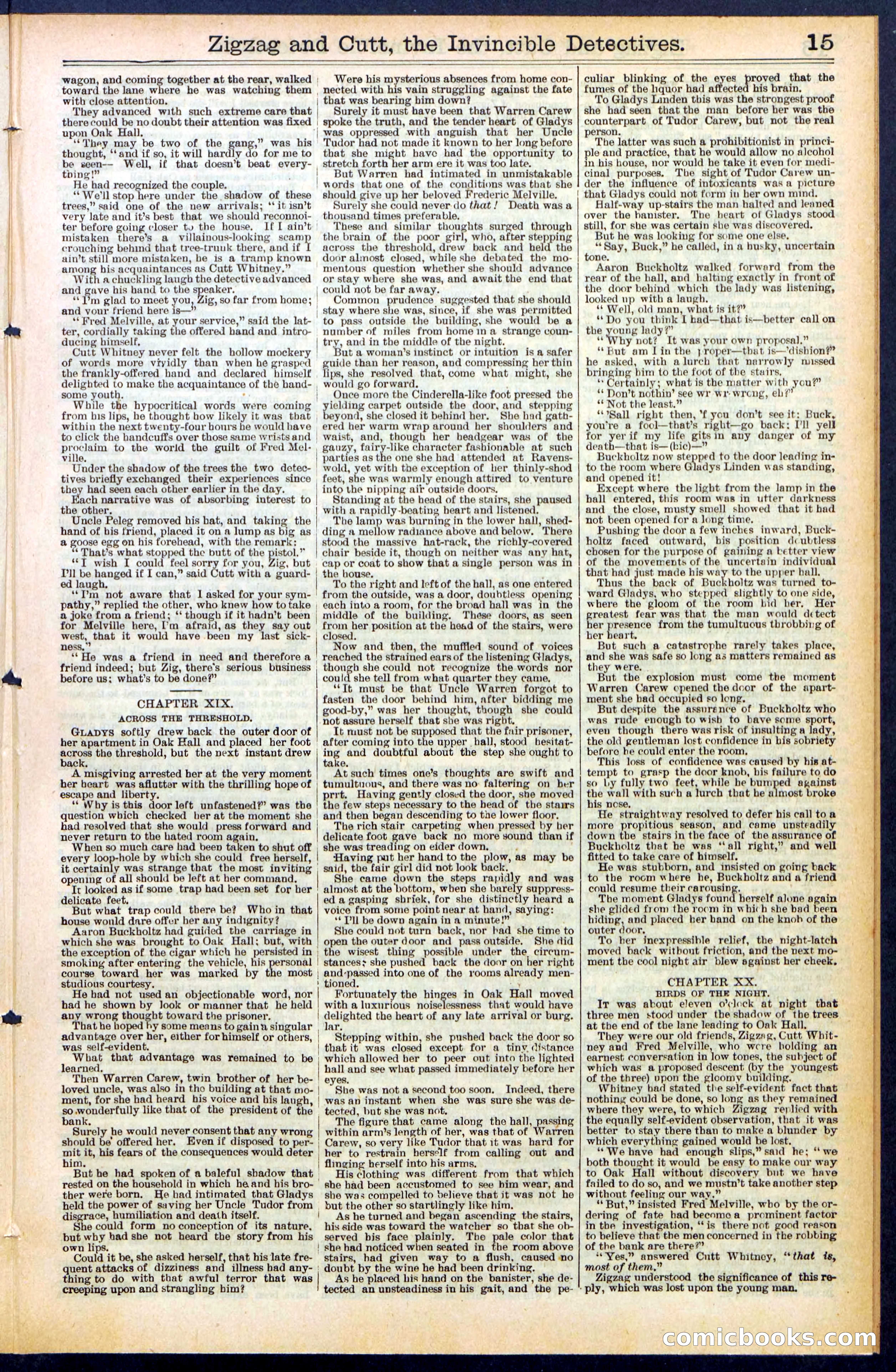 Beadle's New York Dime Library No. 491 — page 15 of 32