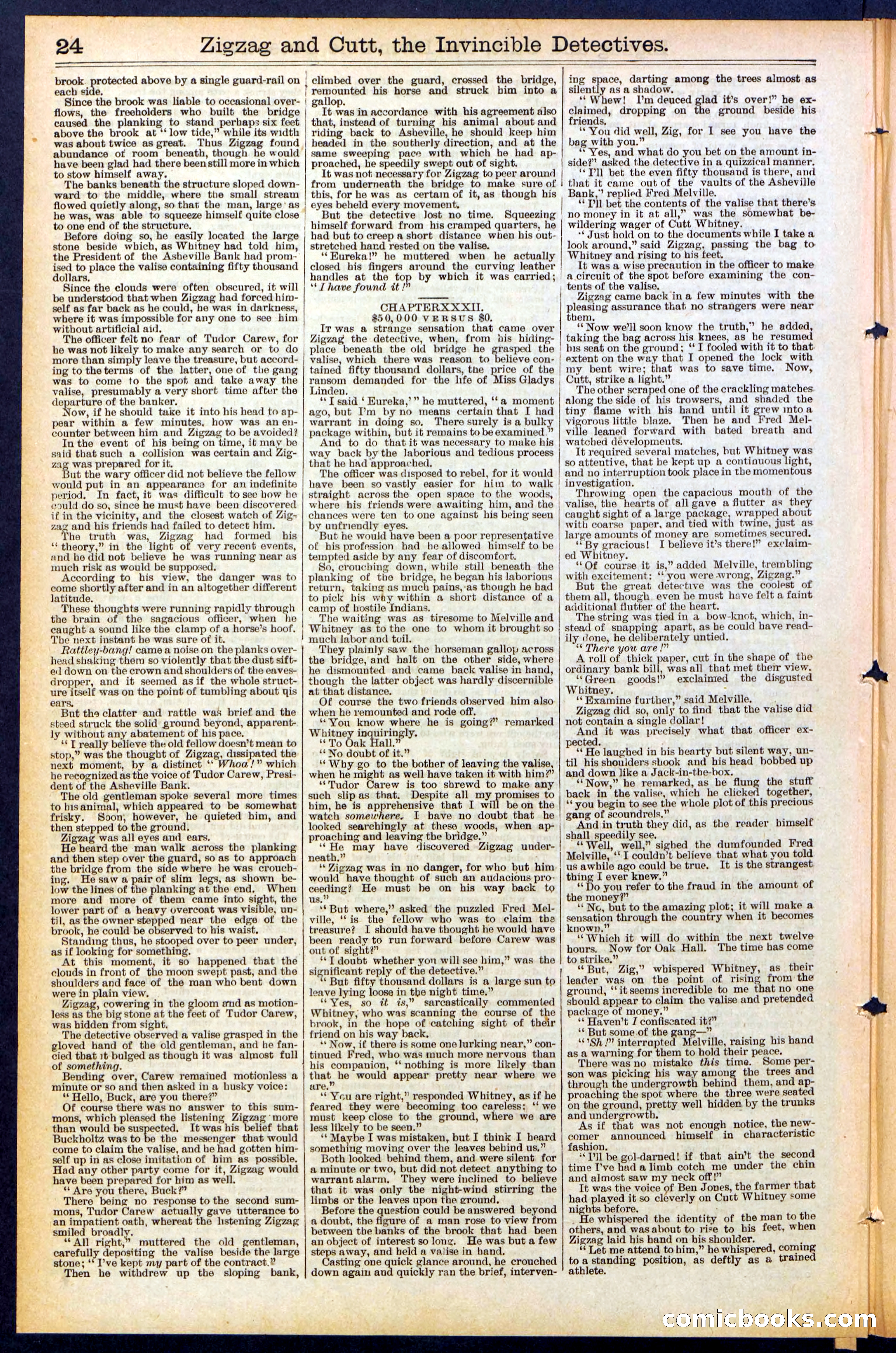 Beadle's New York Dime Library No. 491 — page 24 of 32